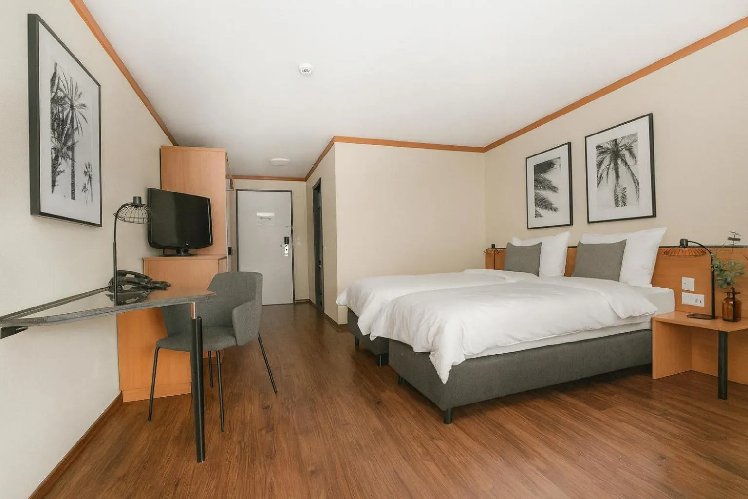 Bed in Hotel Engel - Self-Check-in