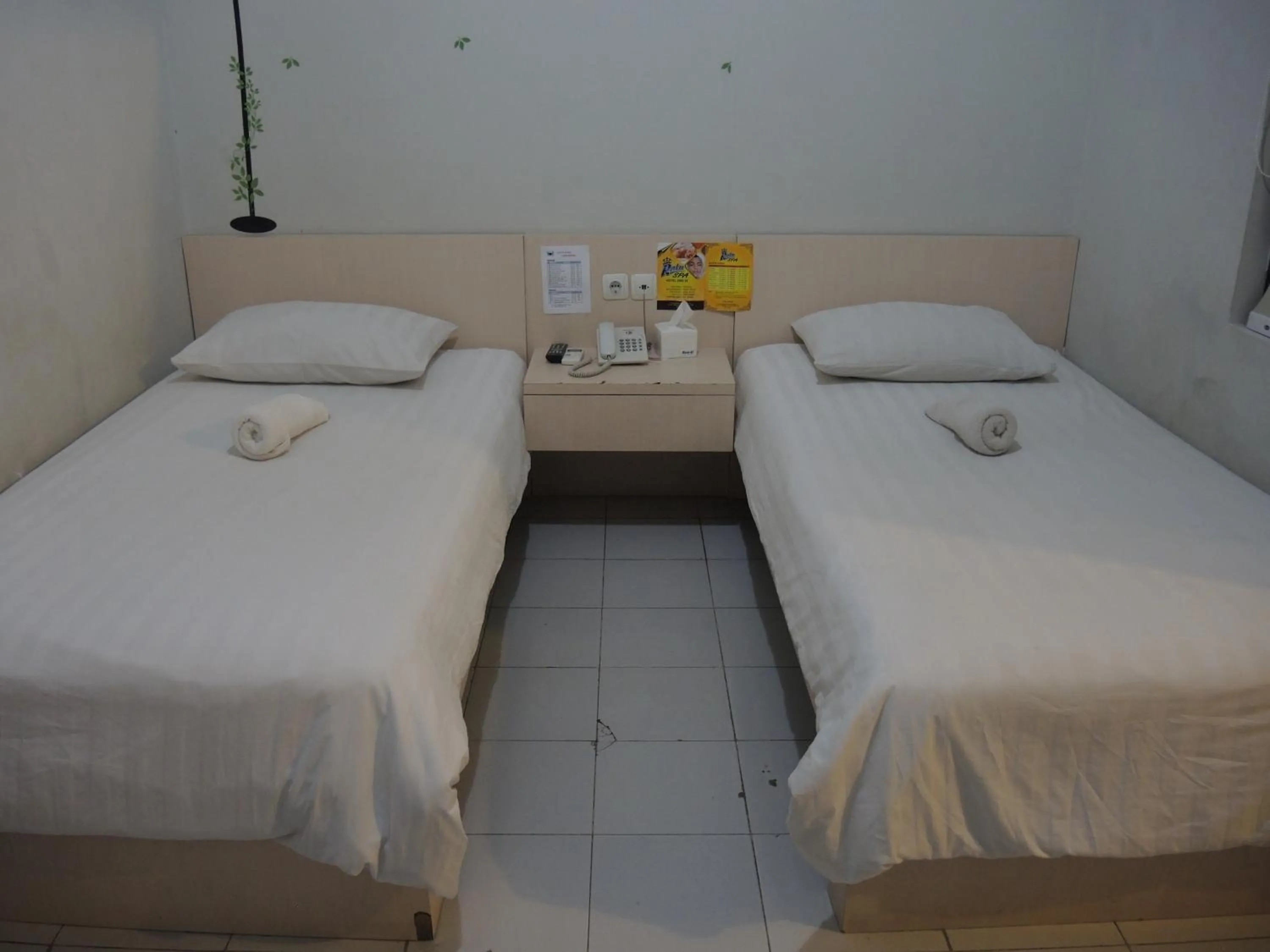 Bed in SWK 95 Hotel