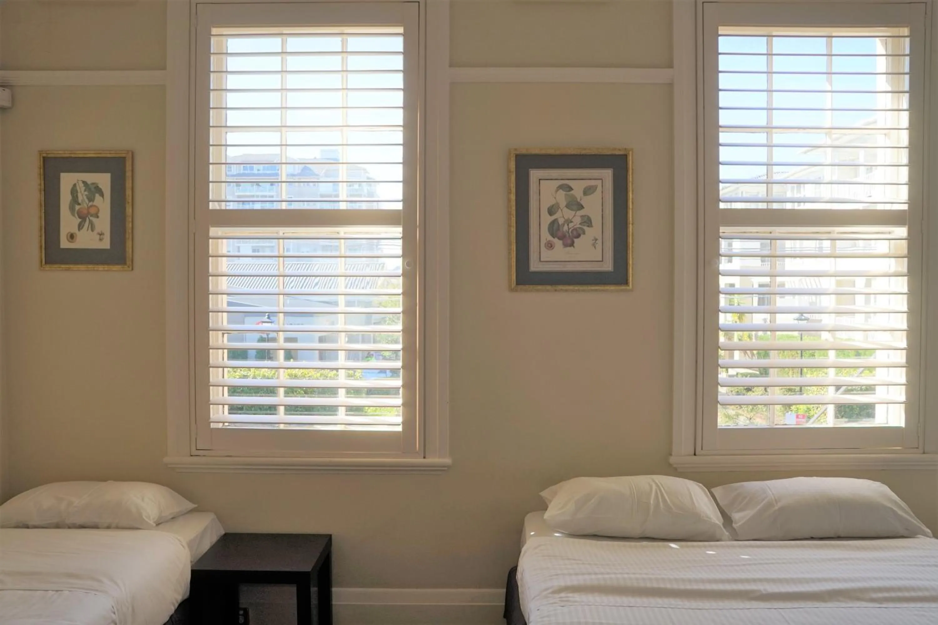 Bed in Palace Hotel Mortlake Sydney