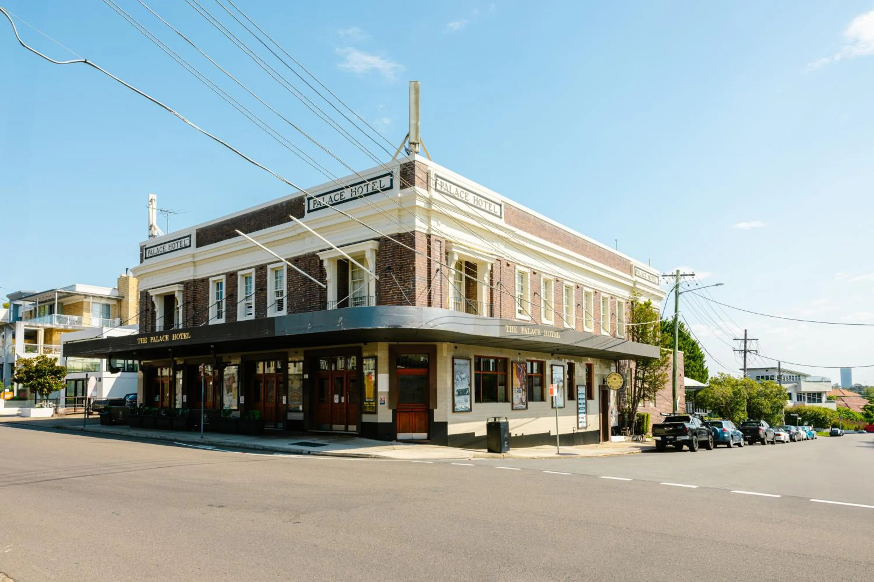 Property building in Palace Hotel Mortlake Sydney
