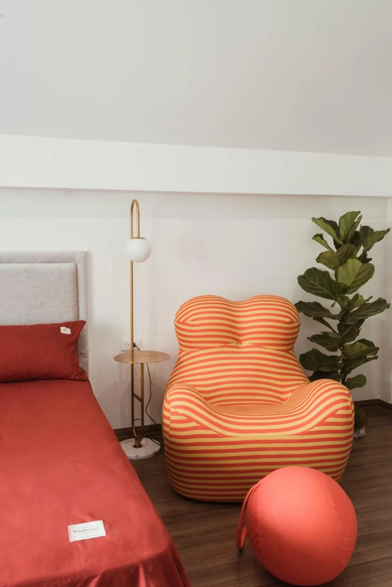 Seating area, Bed in The Q Boutique and Home