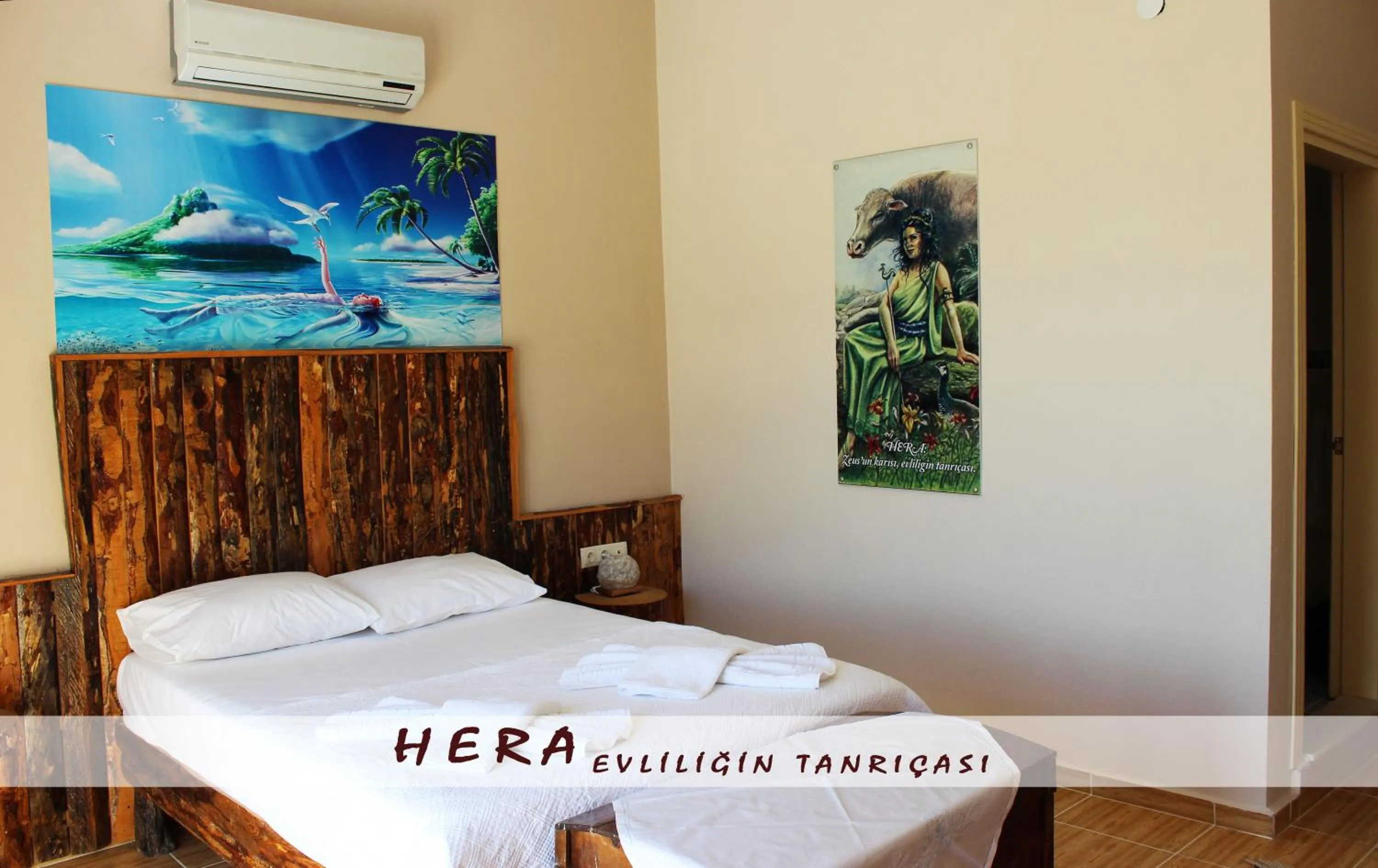 Photo of the whole room, Bed in Kazdaglari Ida Natura Bungalov Hotel