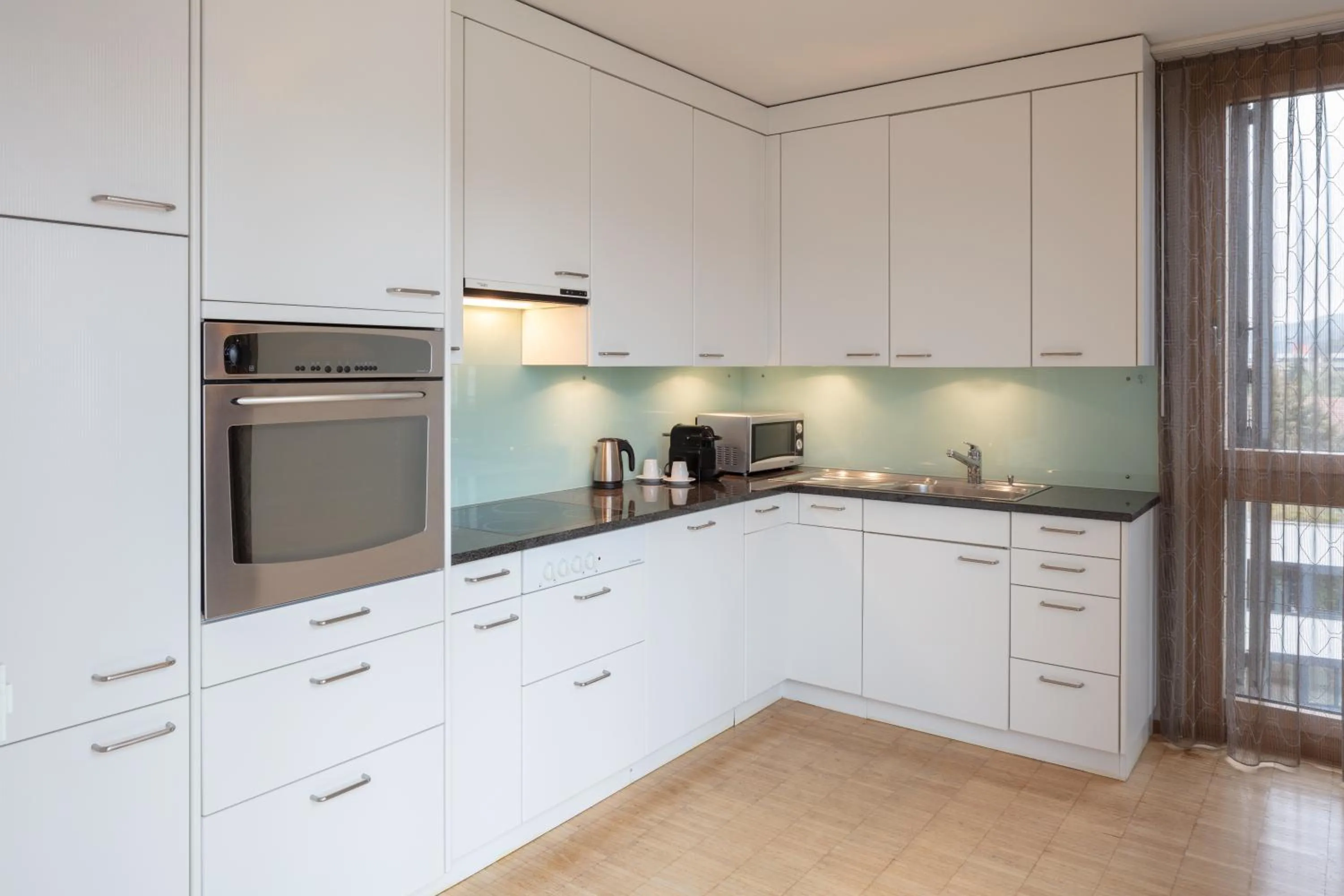 kitchen in Hotel Baslertor