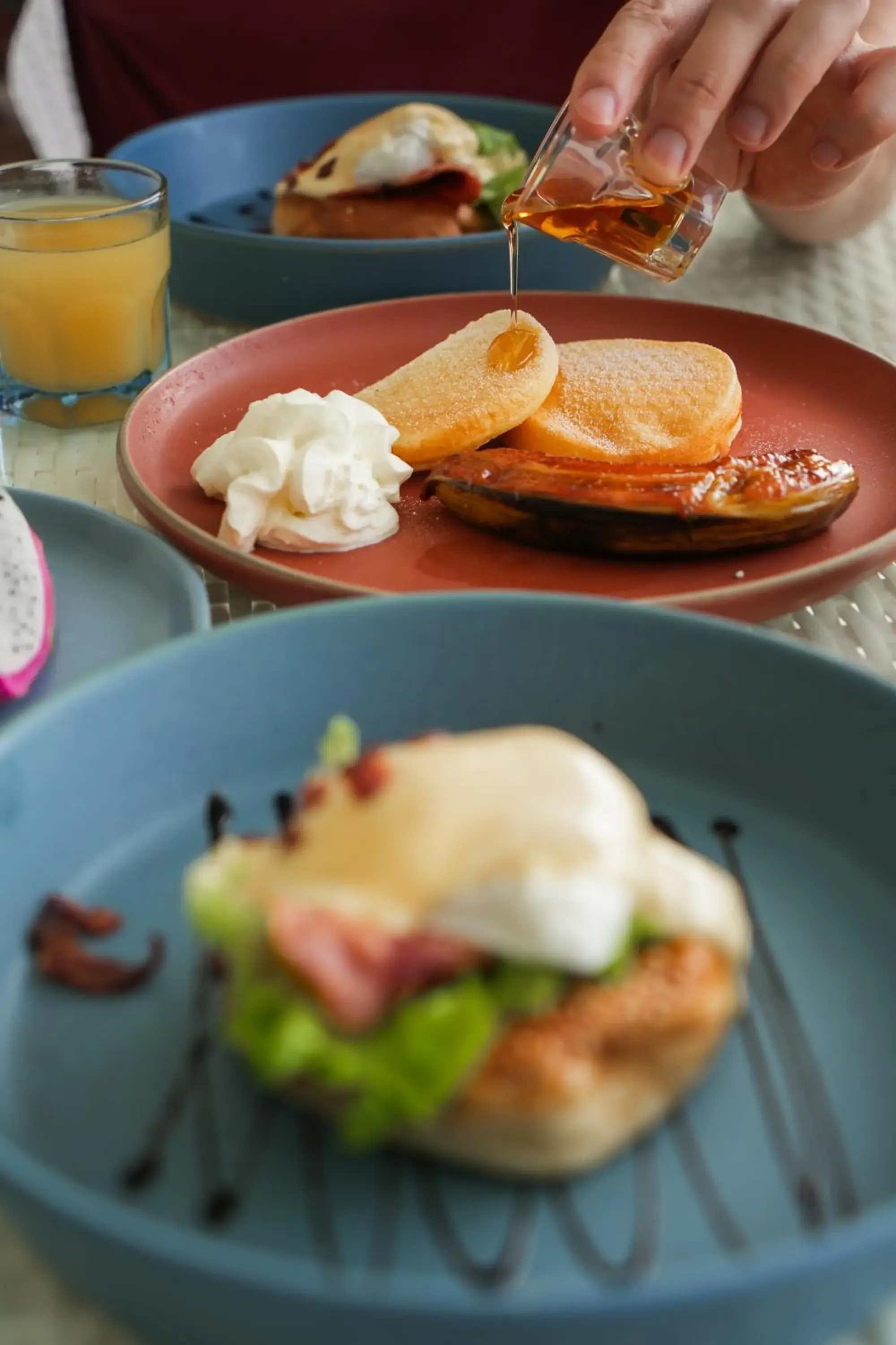 Food close-up in 500 Rai Floating Resort Food close-up in 500 Rai Floating Resort