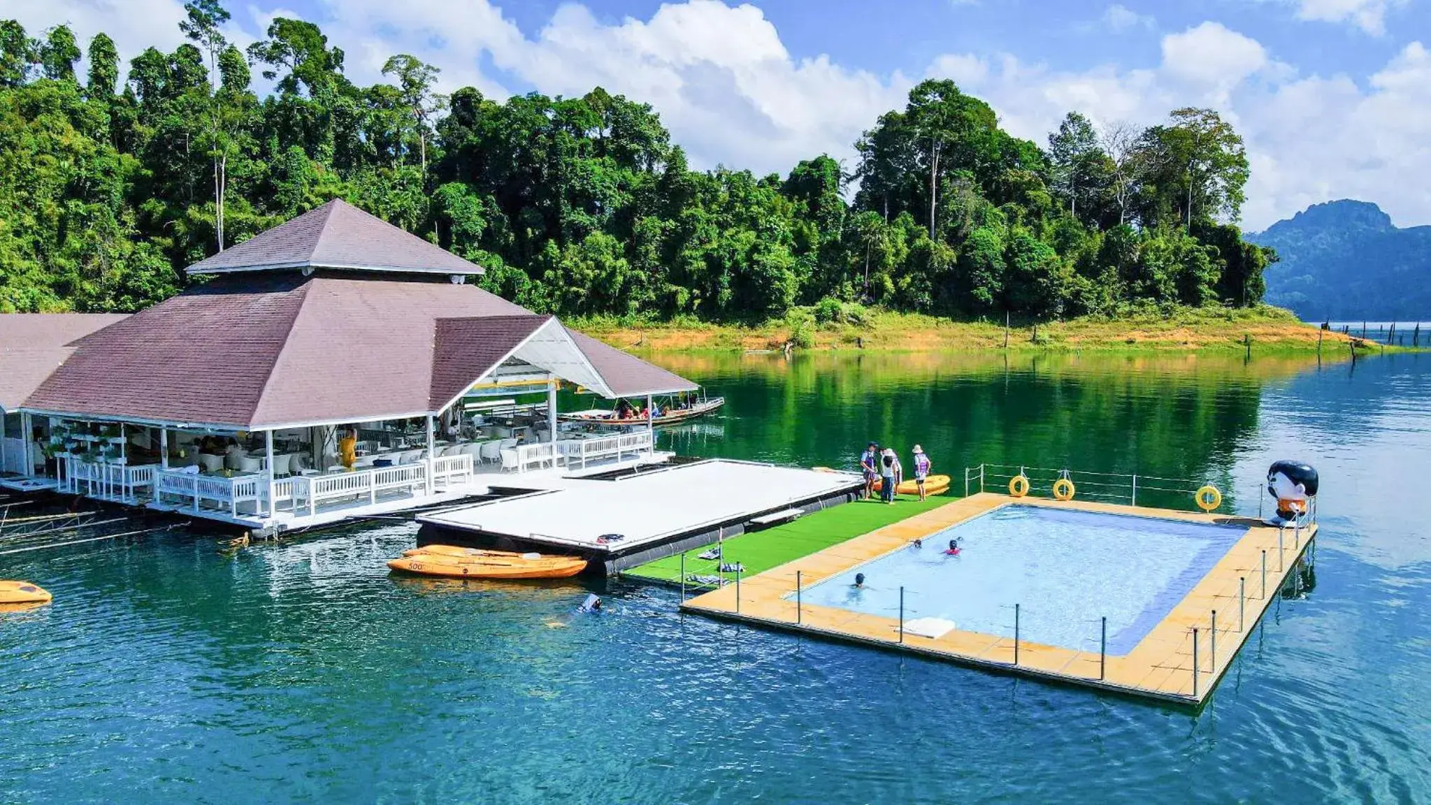 Property building in 500 Rai Floating Resort Property building in 500 Rai Floating Resort
