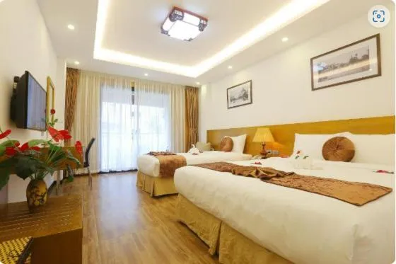 Bedroom, Bed in Hanoi Win Hotel & Travel