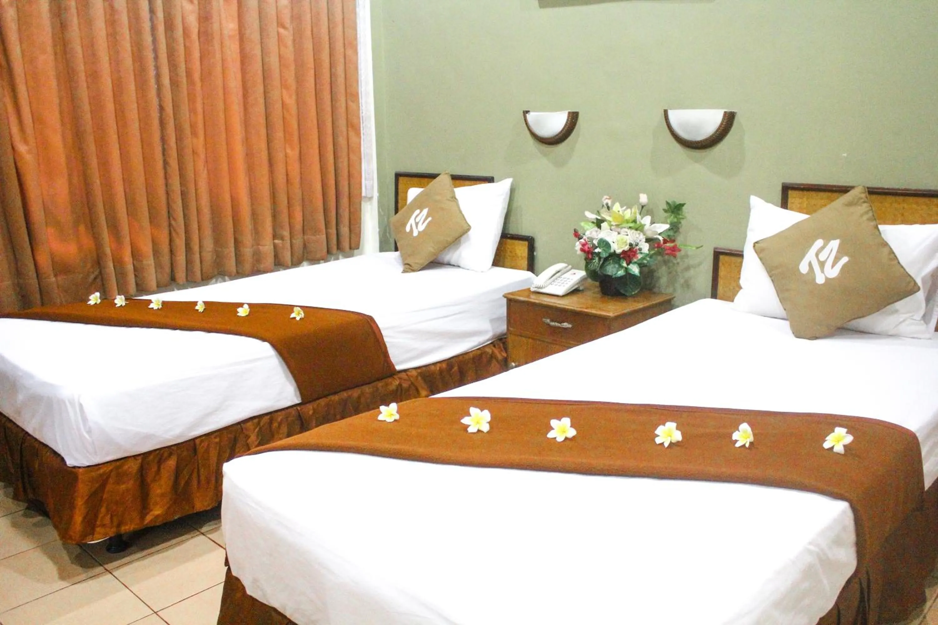 Bedroom, Bed in Troppo Zone Puri Rama Resort Kuta