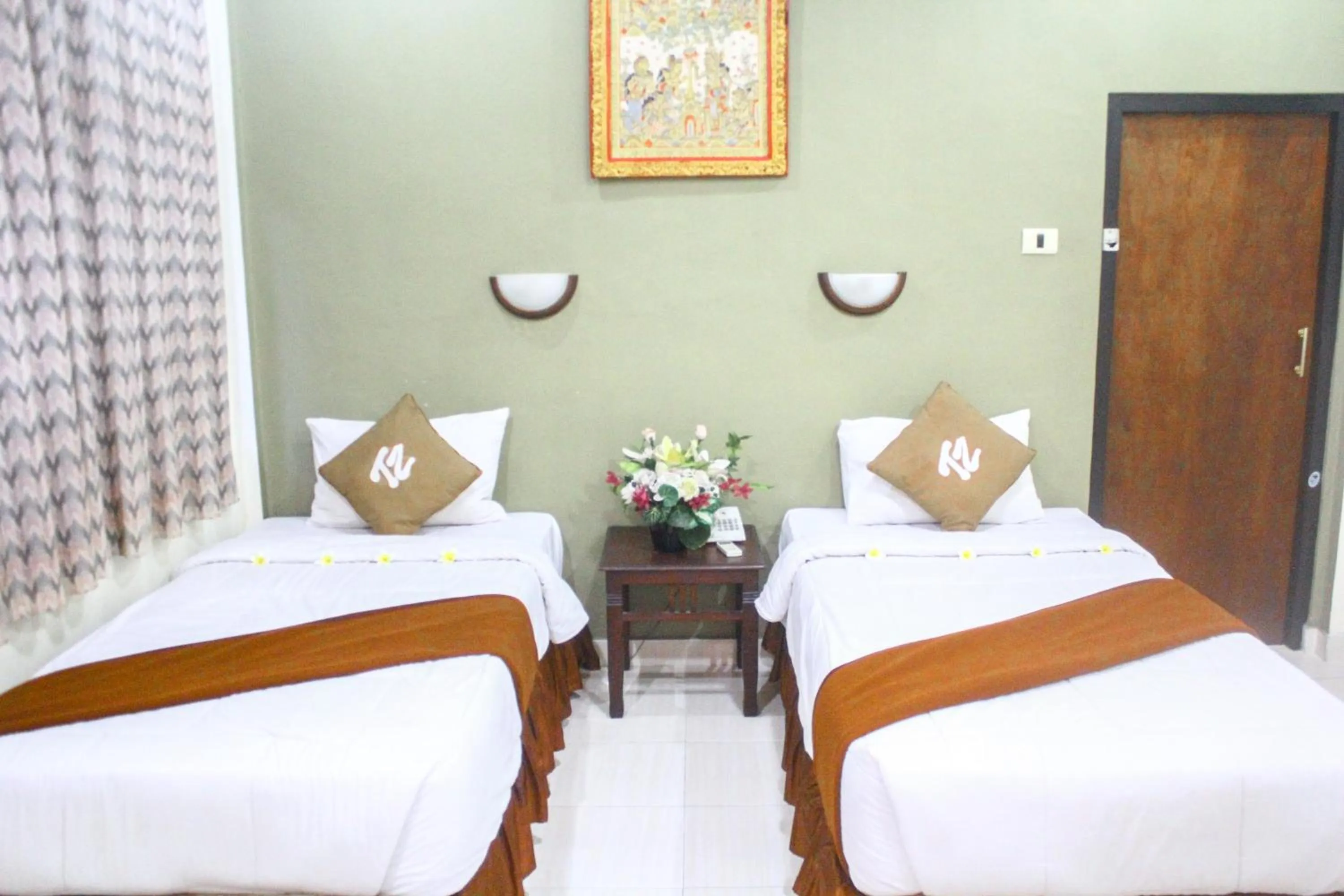 Bedroom, Bed in Troppo Zone Puri Rama Resort Kuta