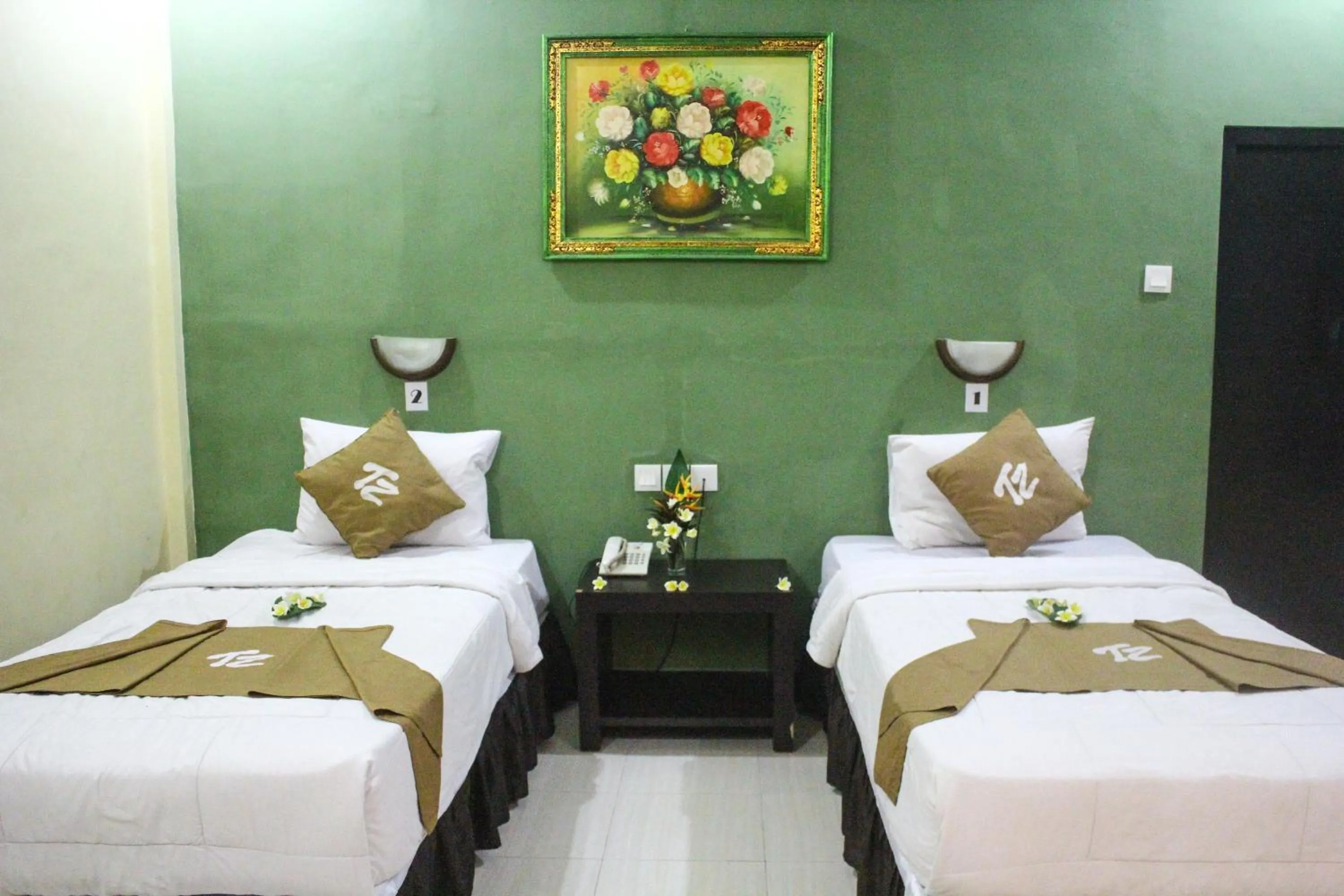 Bedroom, Bed in Troppo Zone Puri Rama Resort Kuta