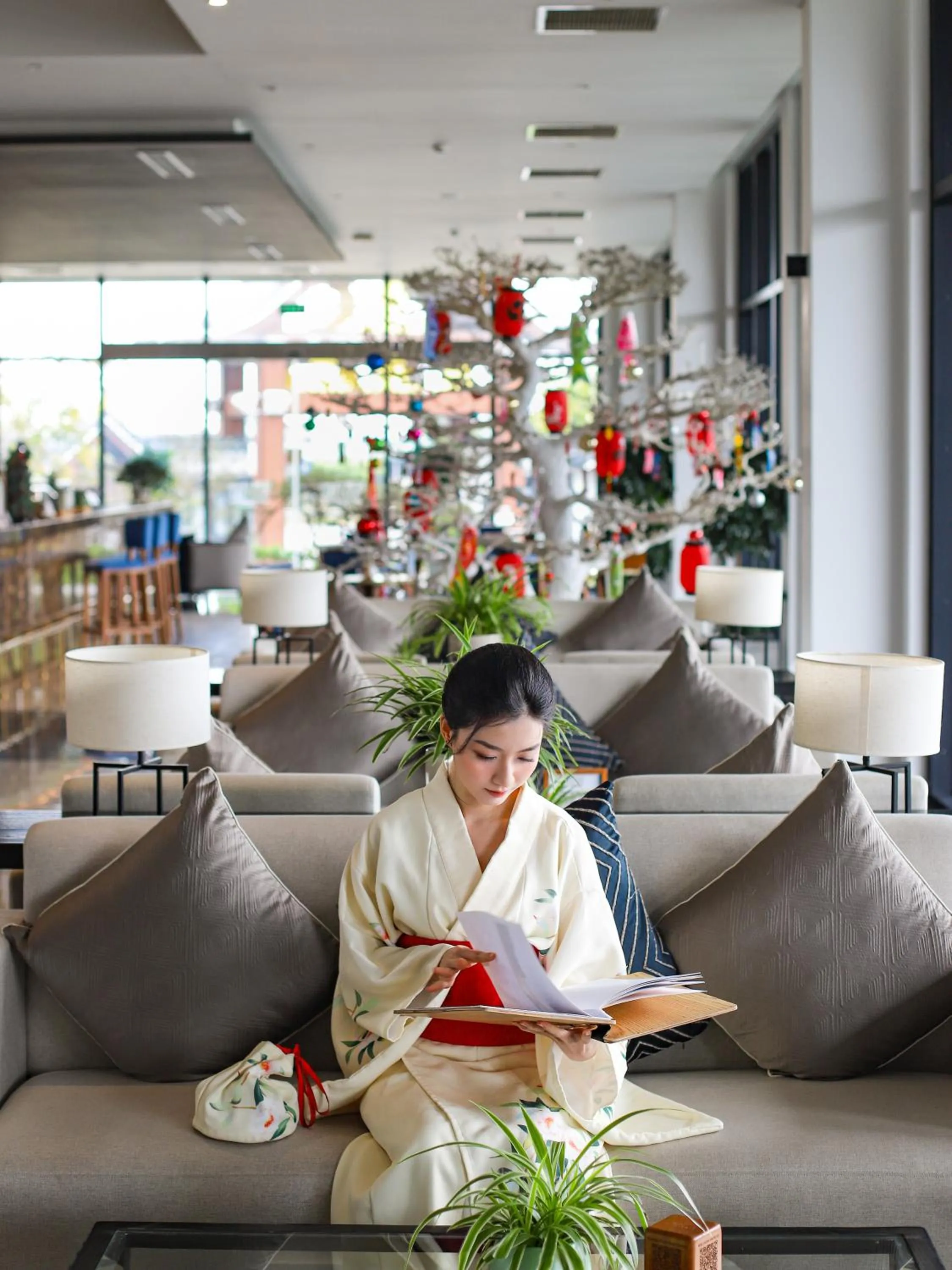 People in Kobi Onsen Resort Hue, Affiliated by Melia