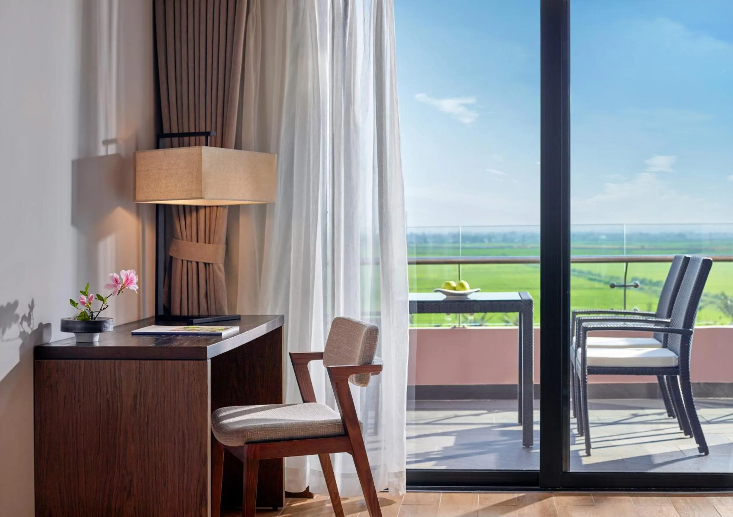 Balcony/Terrace in Kobi Onsen Resort Hue, Affiliated by Melia