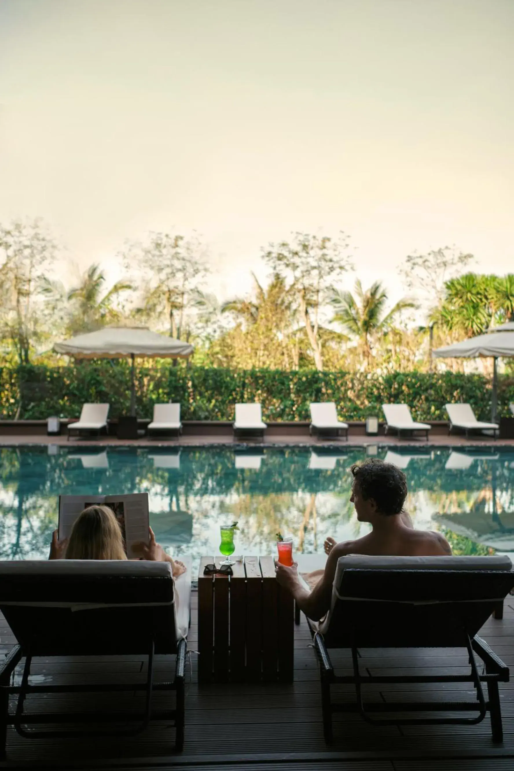 Swimming pool in Kobi Onsen Resort Hue, Affiliated by Melia Swimming pool in Kobi Onsen Resort Hue, Affiliated by Melia
