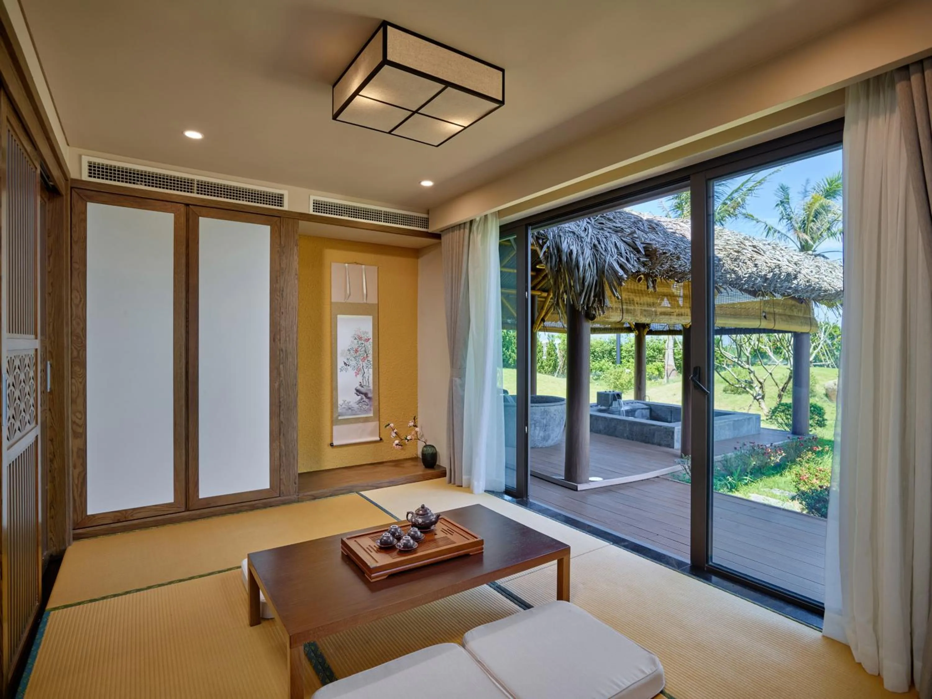 Patio, Bed in Kobi Onsen Resort Hue, Affiliated by Melia