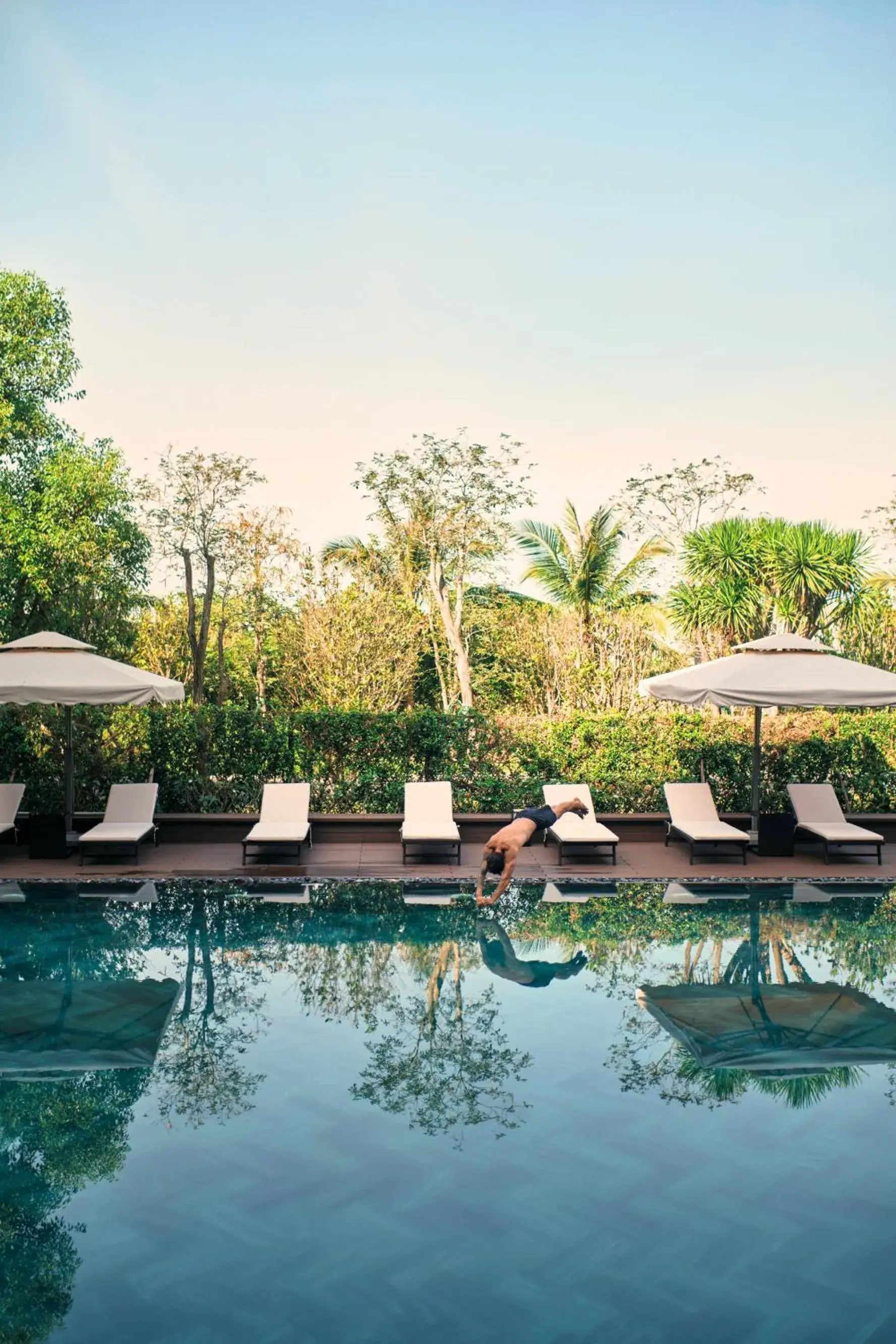 Swimming pool in Kobi Onsen Resort Hue, Affiliated by Melia Swimming pool in Kobi Onsen Resort Hue, Affiliated by Melia