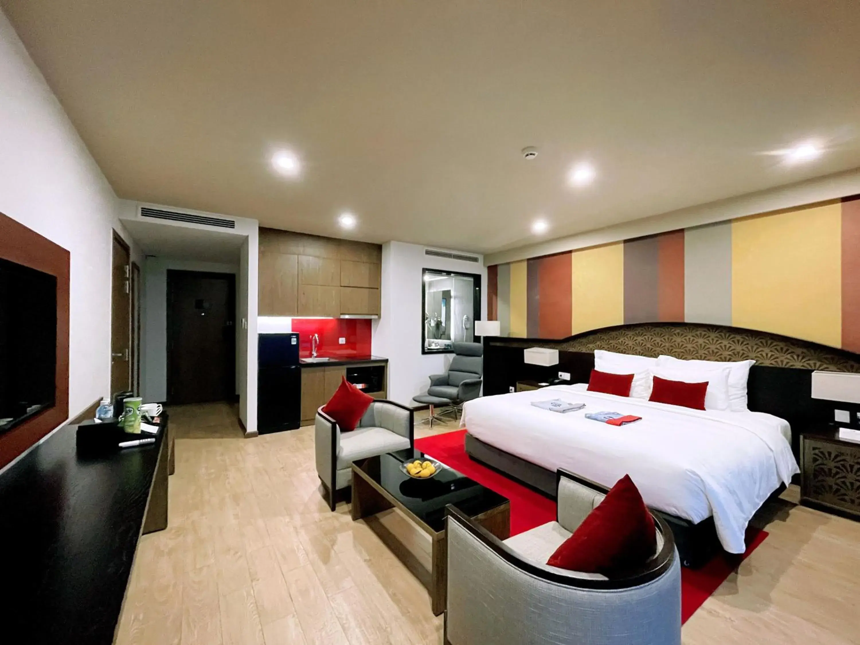 Bed in Kobi Onsen Resort Hue Affiliated by Meliá Bed in Kobi Onsen Resort Hue Affiliated by Meliá