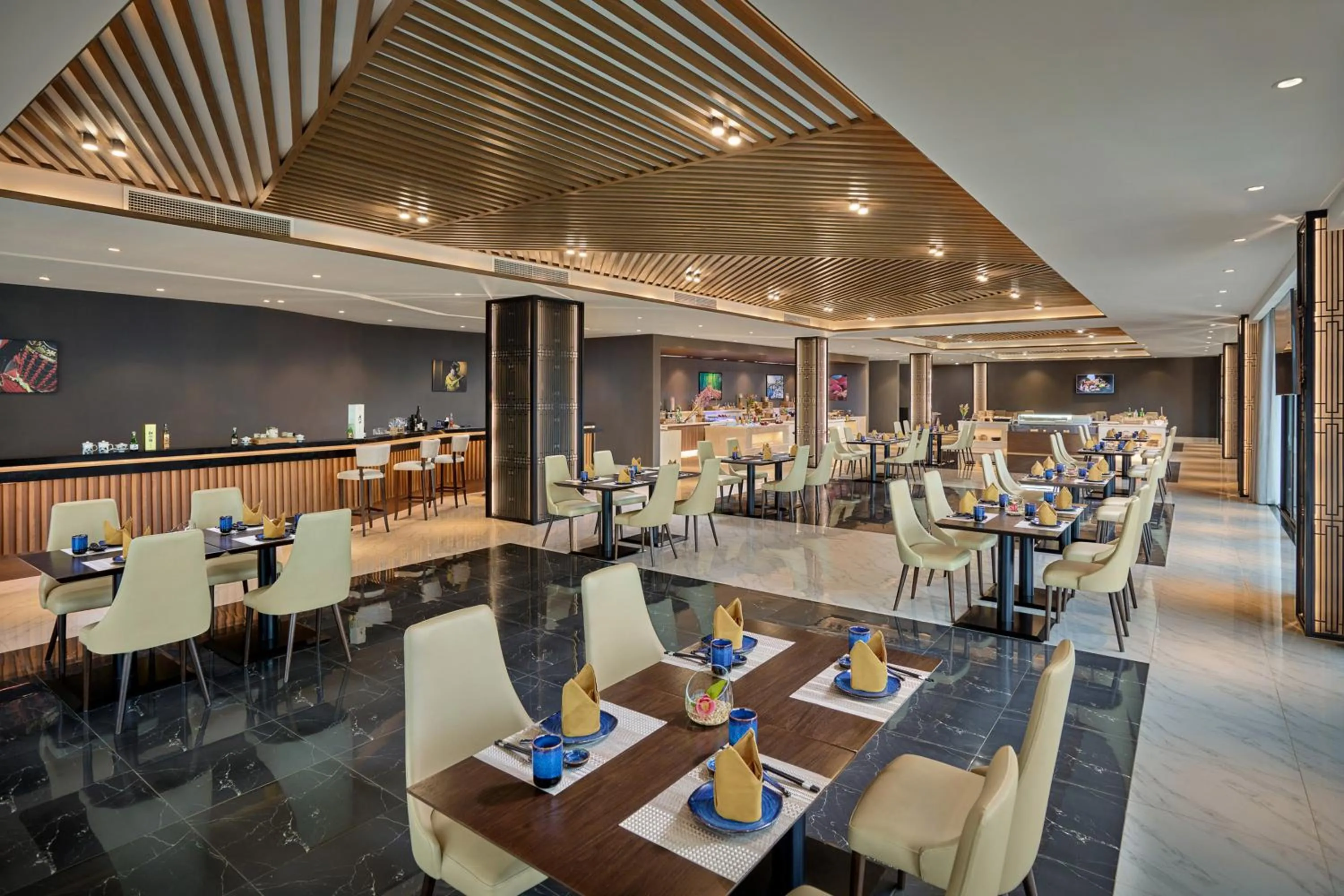 Restaurant/places to eat in Kobi Onsen Resort Hue, Affiliated by Melia