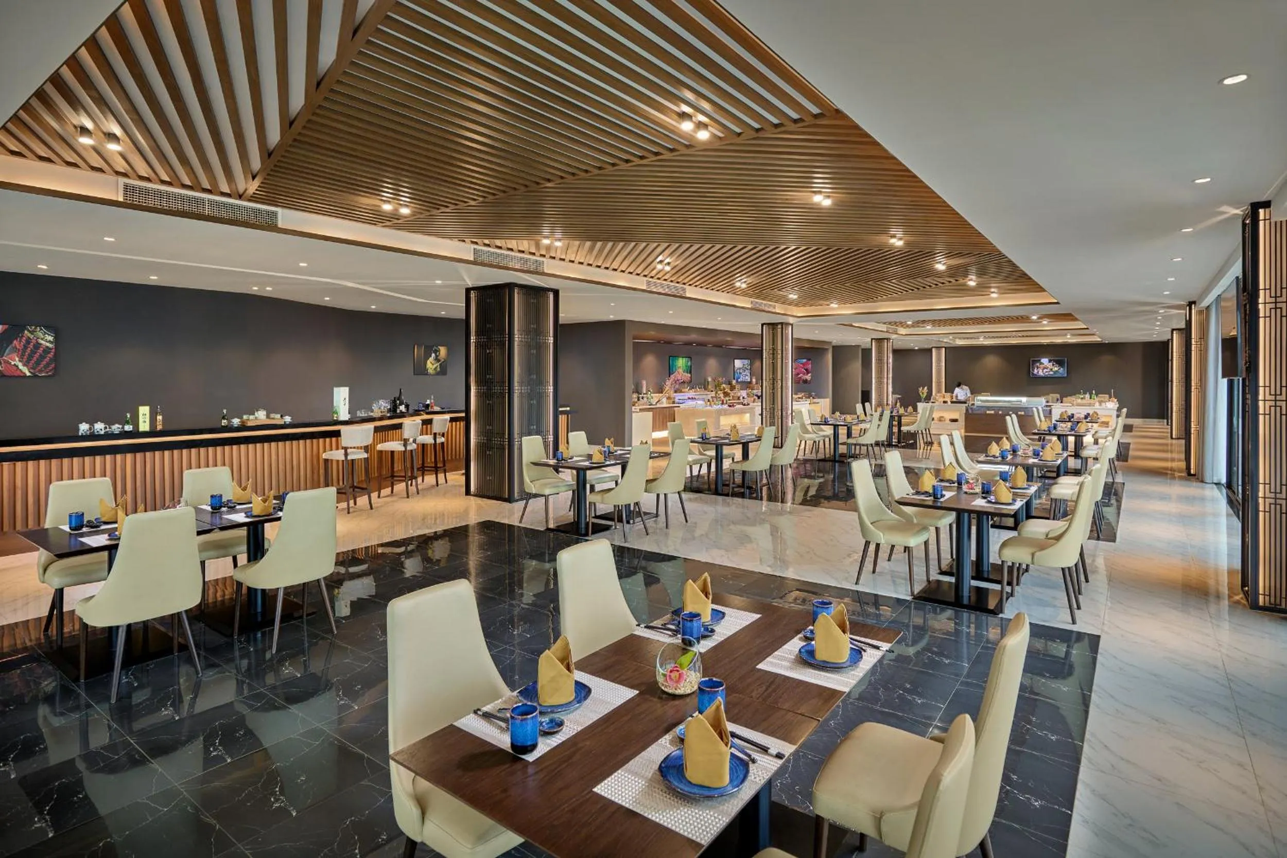 Restaurant/places to eat in Kobi Onsen Resort Hue, Affiliated by Melia