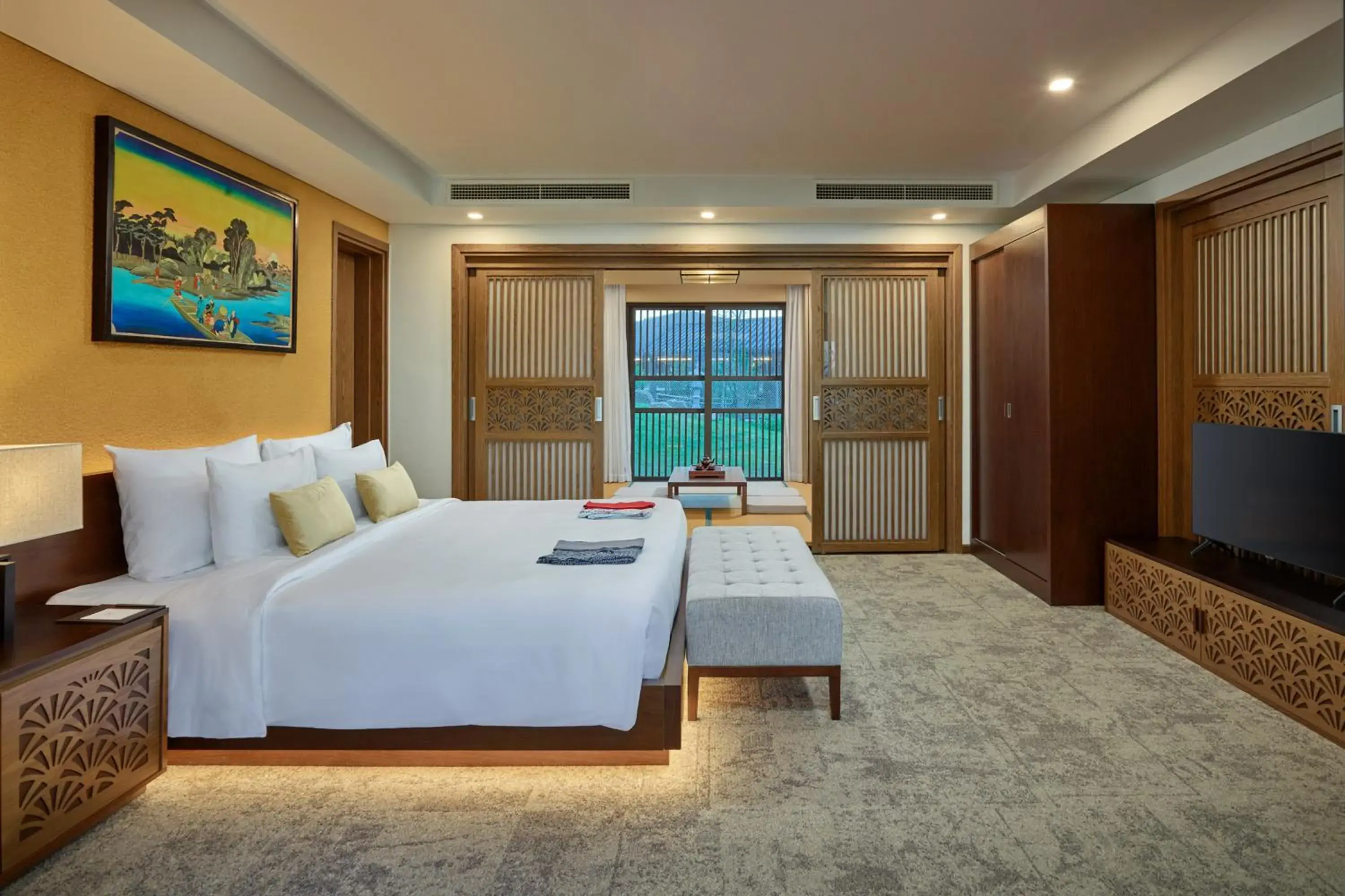 Bed in Kobi Onsen Resort Hue, Affiliated by Melia Bed in Kobi Onsen Resort Hue, Affiliated by Melia