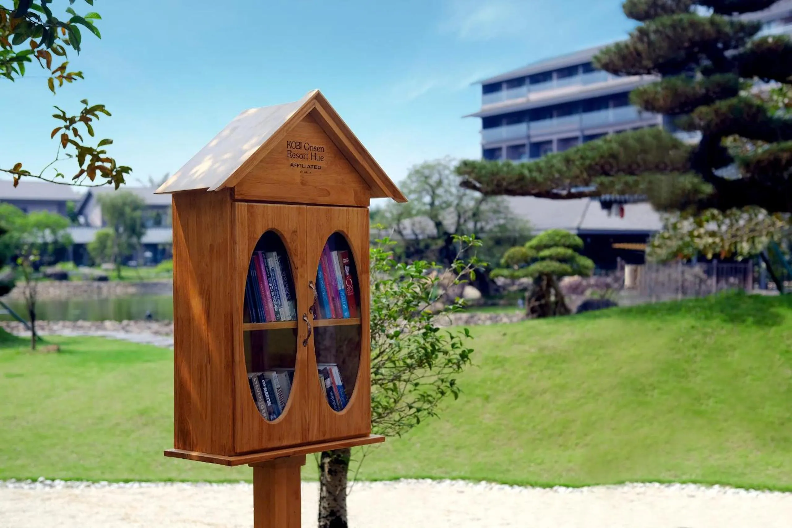 Decorative detail in Kobi Onsen Resort Hue, Affiliated by Melia