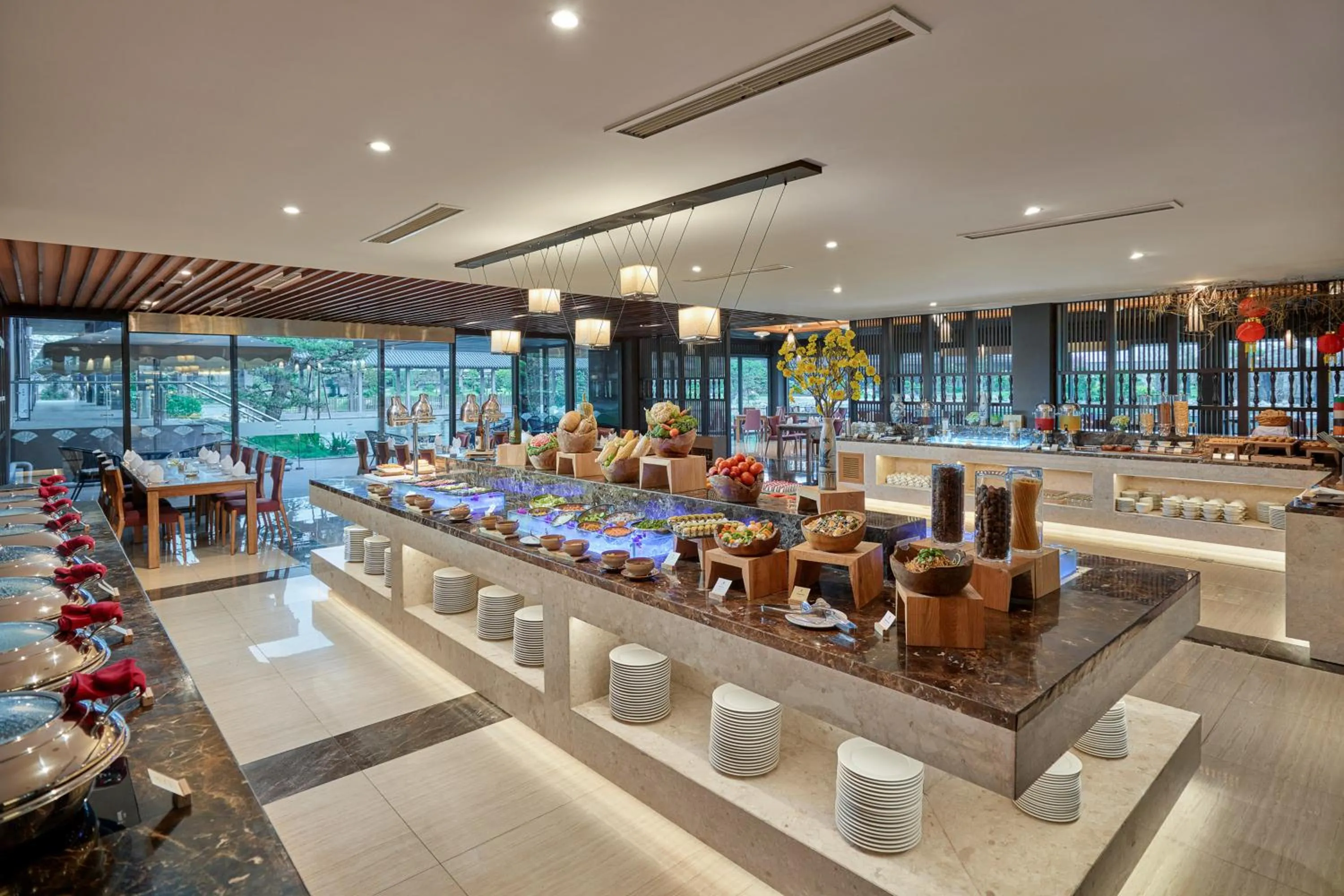 Restaurant/places to eat in Kobi Onsen Resort Hue, Affiliated by Melia