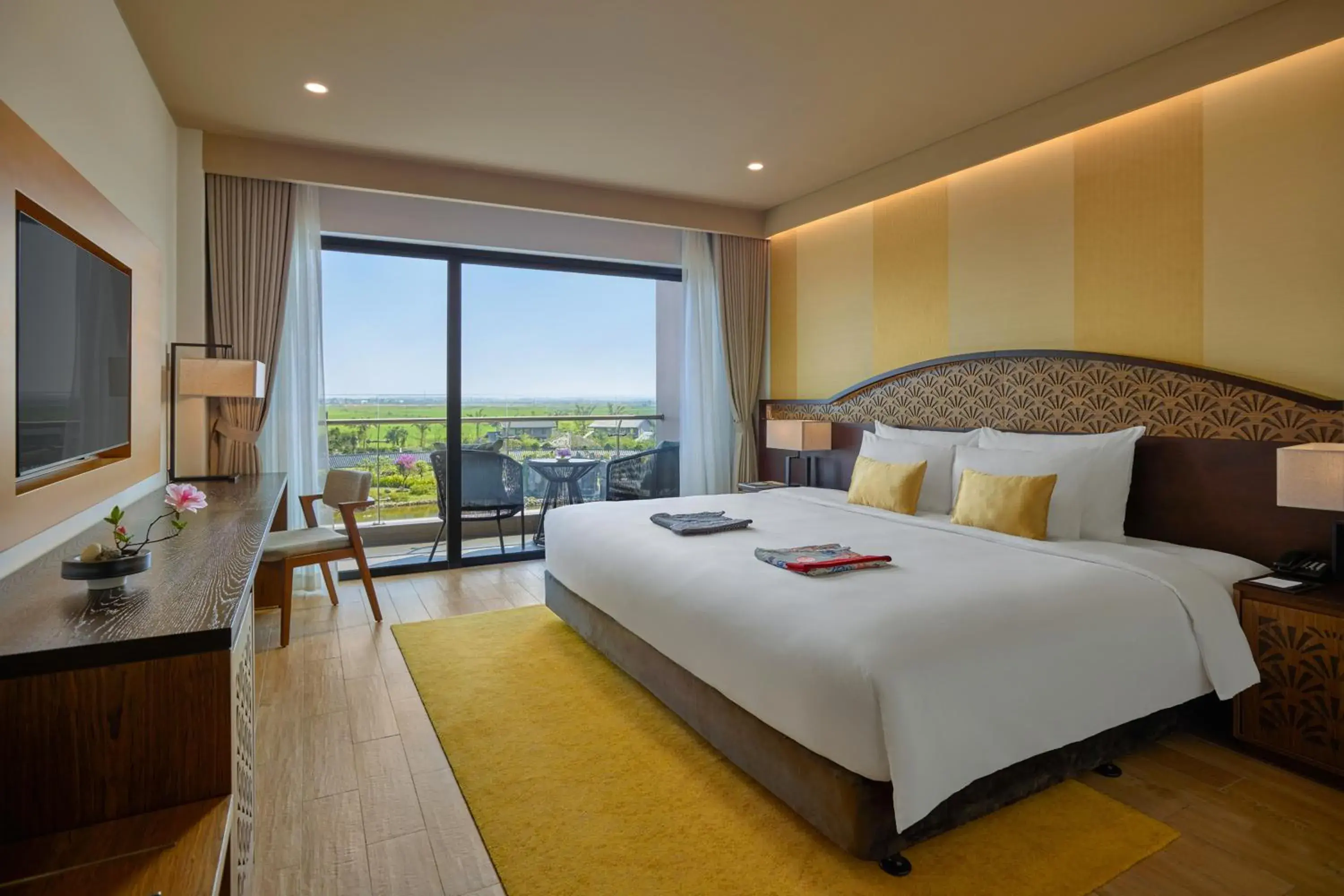 Bed in Kobi Onsen Resort Hue, Affiliated by Melia Bed in Kobi Onsen Resort Hue, Affiliated by Melia