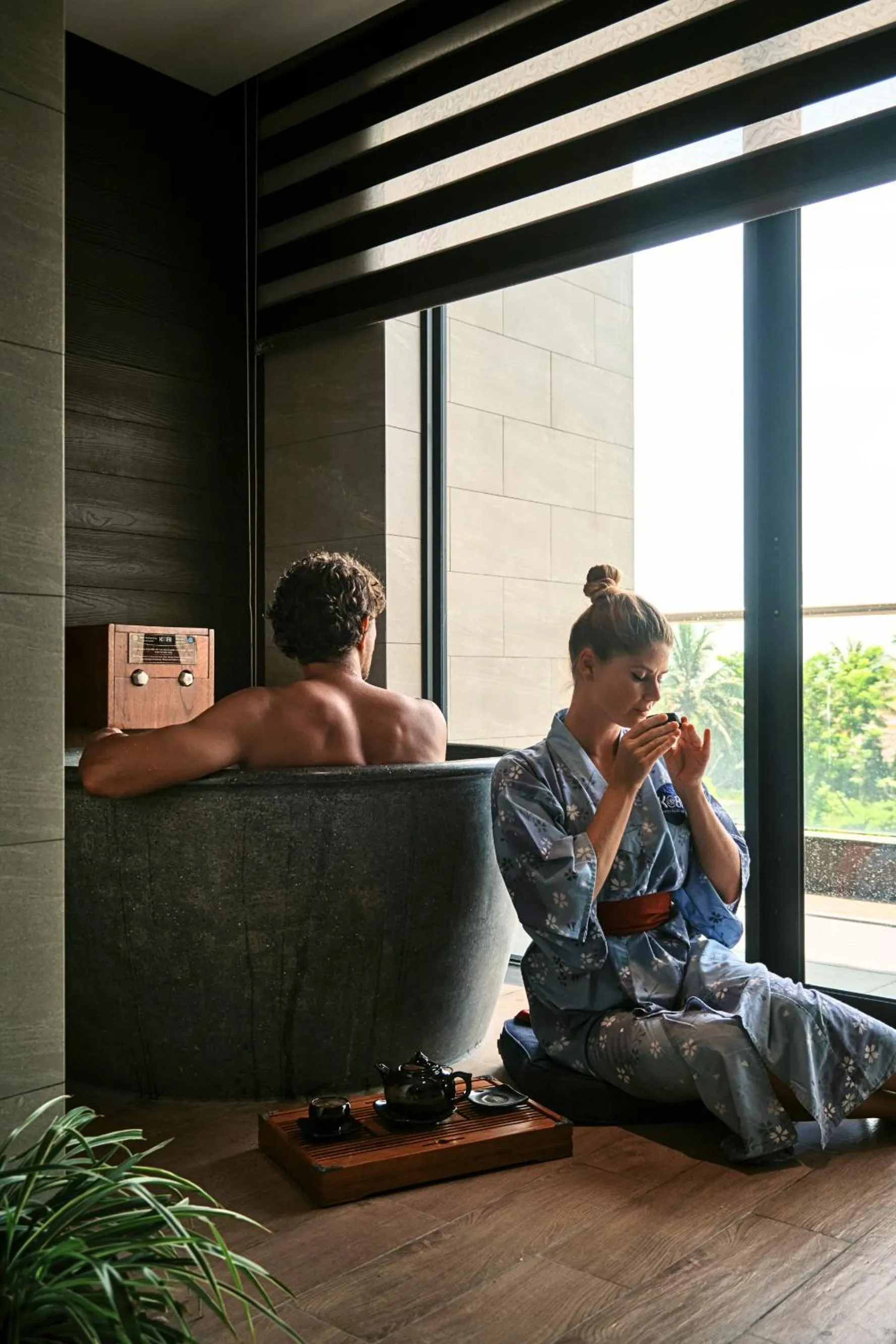 Spa and wellness centre/facilities in Kobi Onsen Resort Hue, Affiliated by Melia