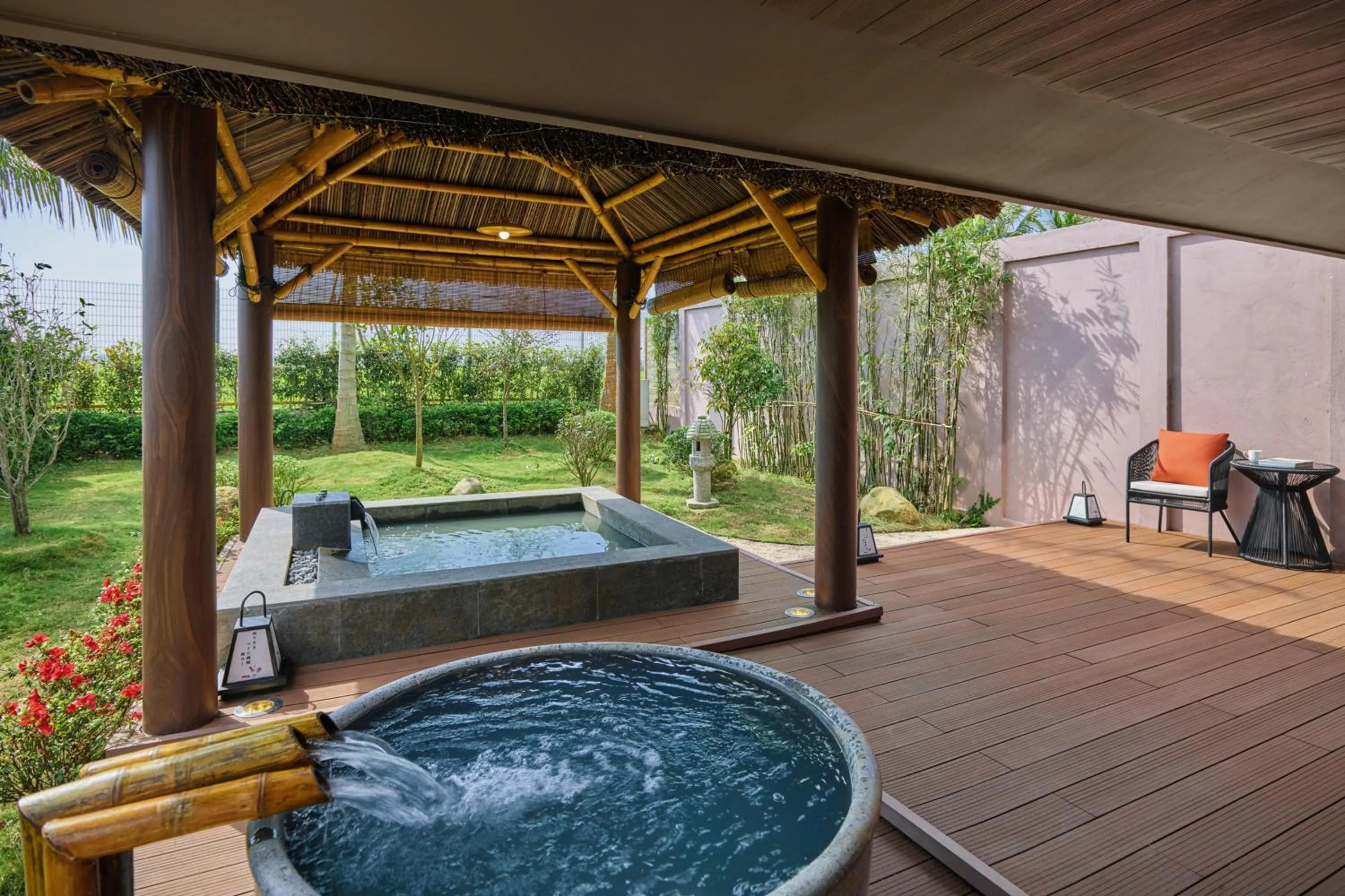 Patio in Kobi Onsen Resort Hue, Affiliated by Melia