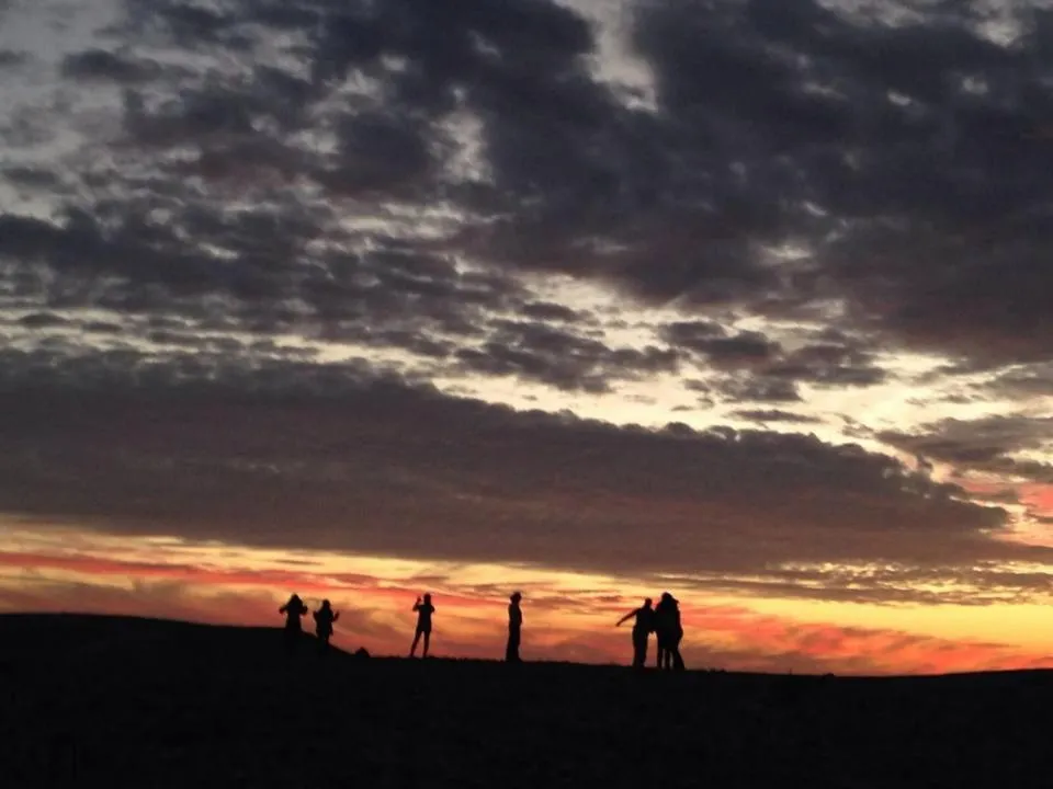 Sunset in Silent Arrow