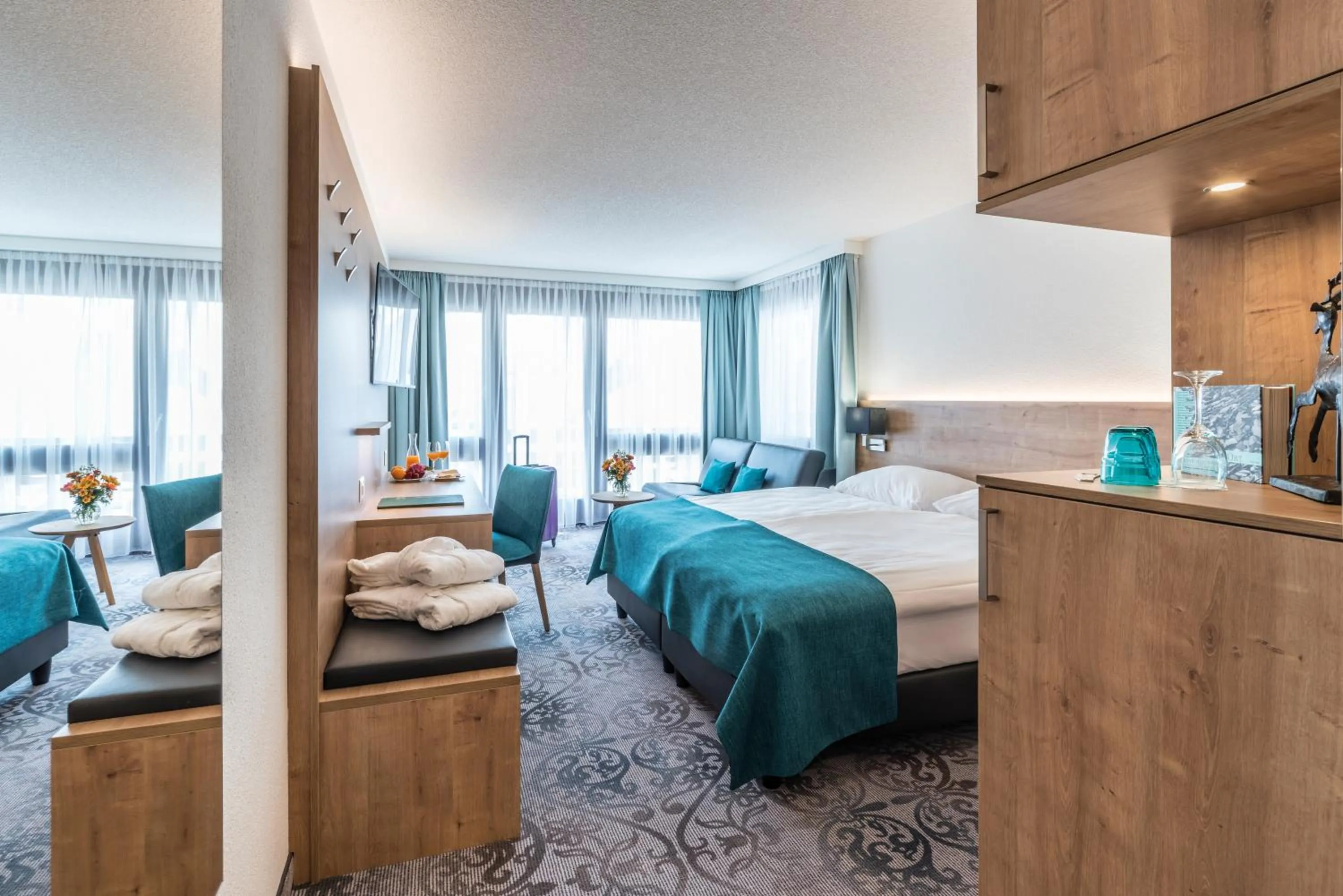 Bed in Central Sporthotel Davos