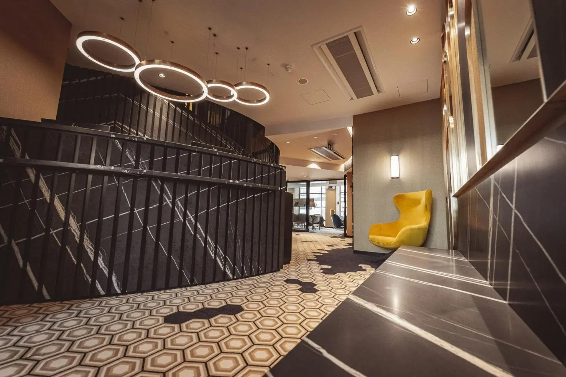 Lobby or reception in Hotel Bernina Geneva Lobby or reception in Hotel Bernina Geneva