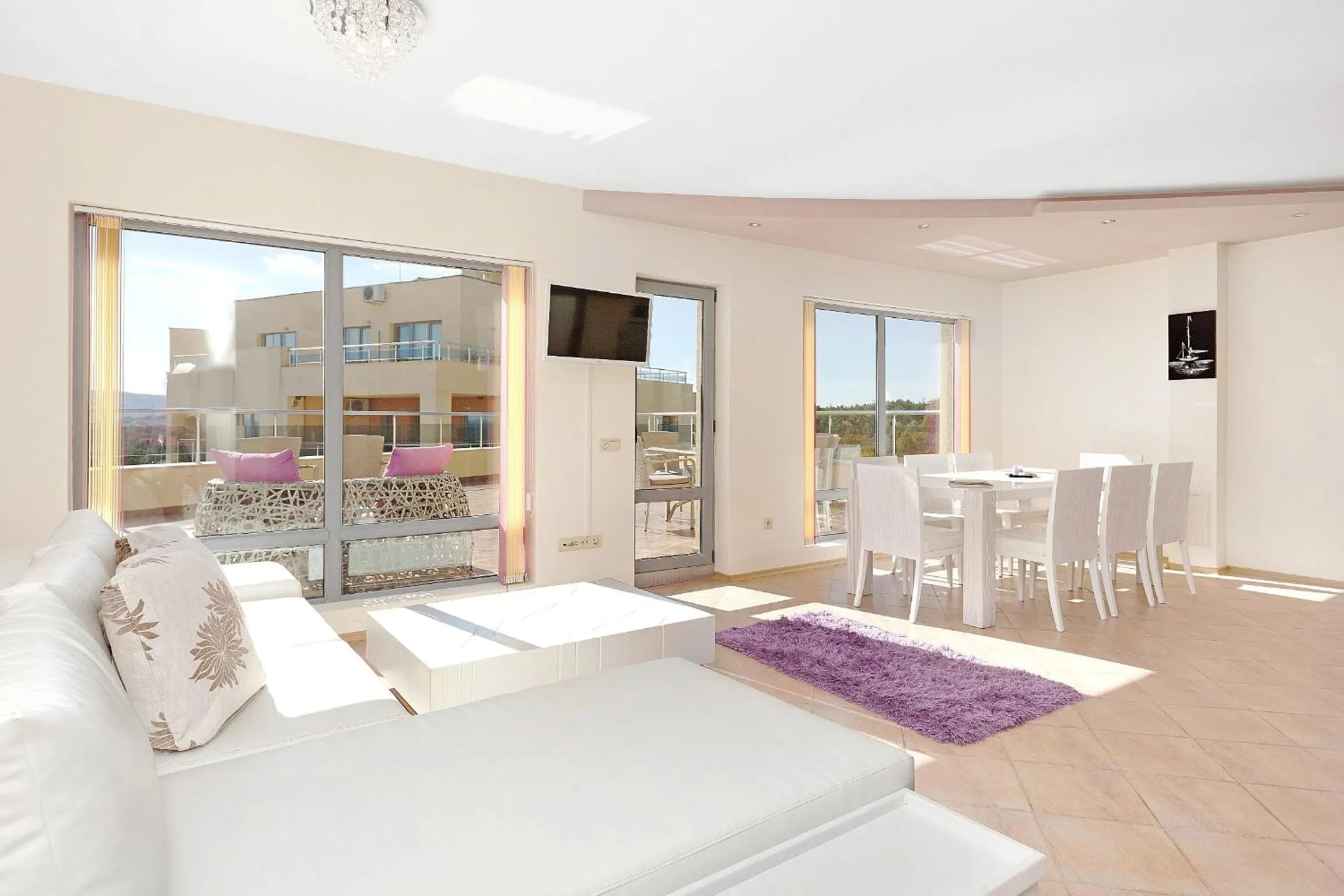 Living room in Byala Panorama Resort