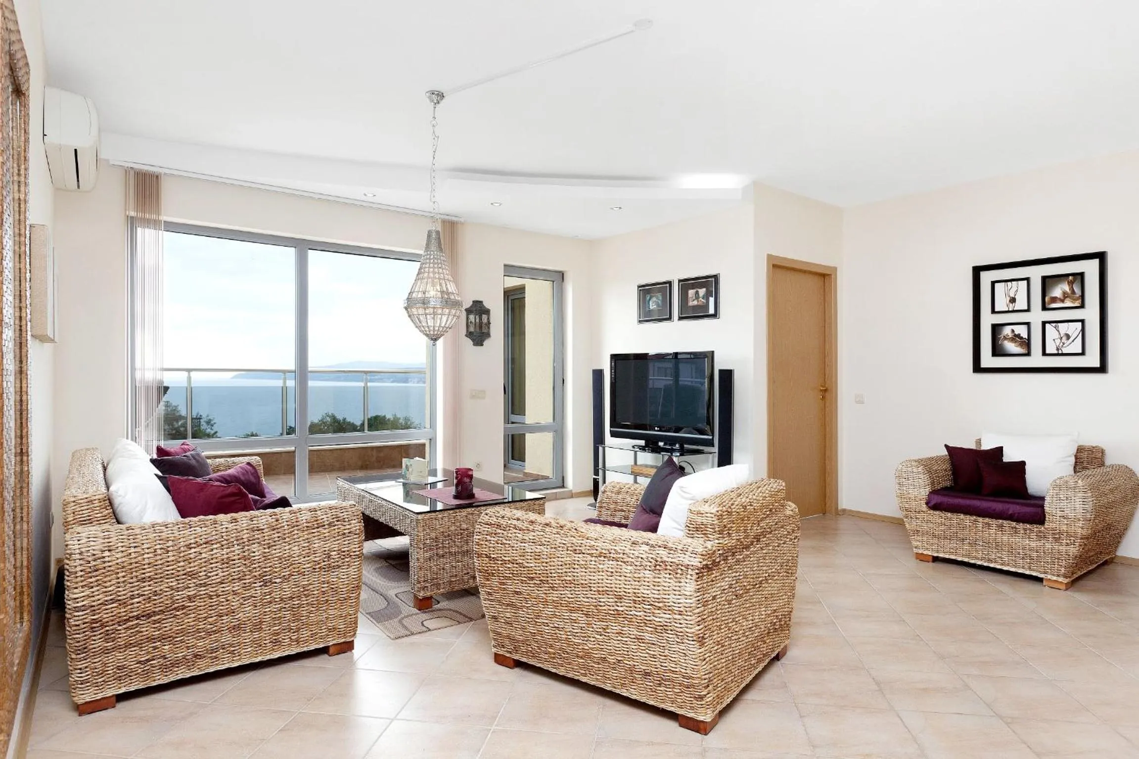 Living room in Byala Panorama Resort