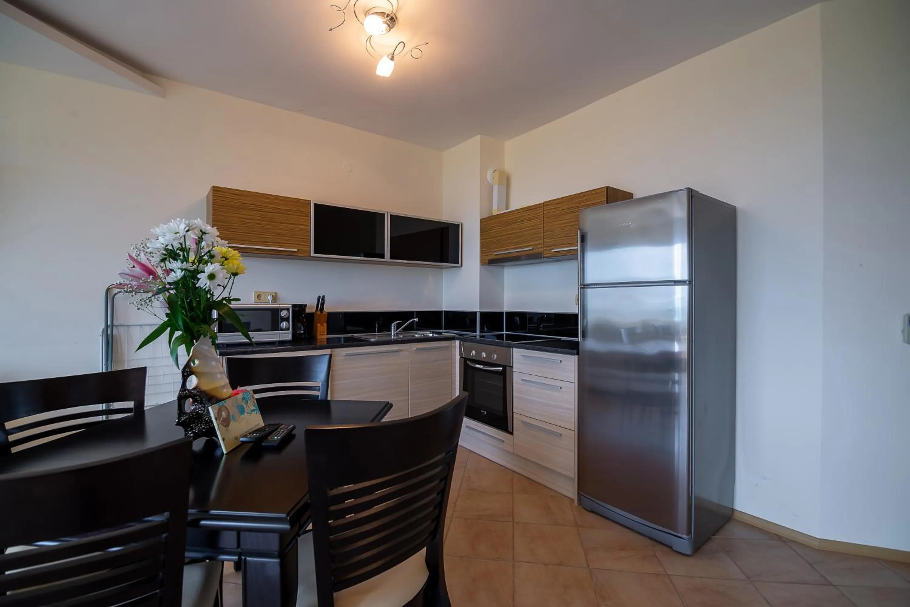 Kitchen or kitchenette in Byala Panorama Resort