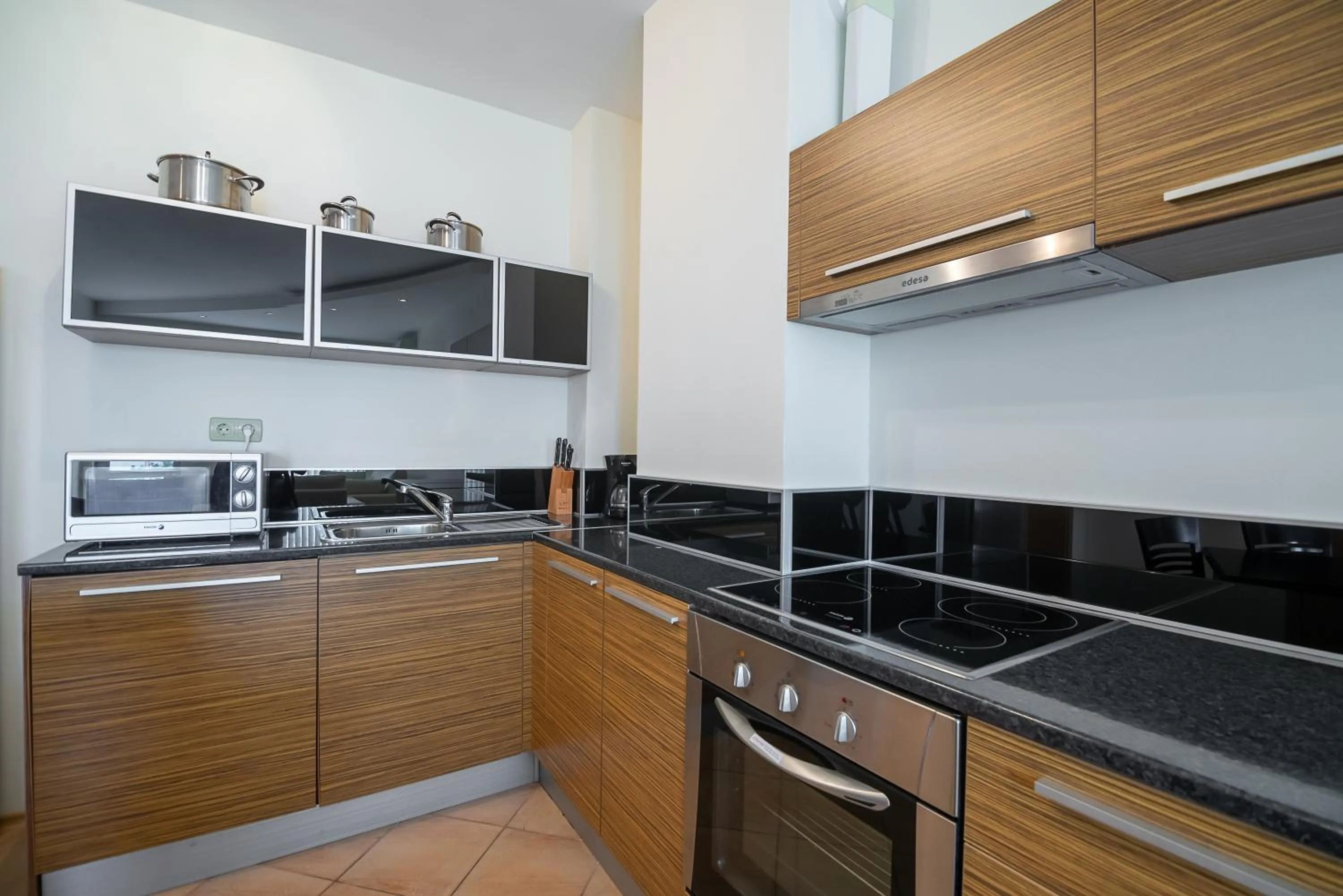 Kitchen or kitchenette in Byala Panorama Resort