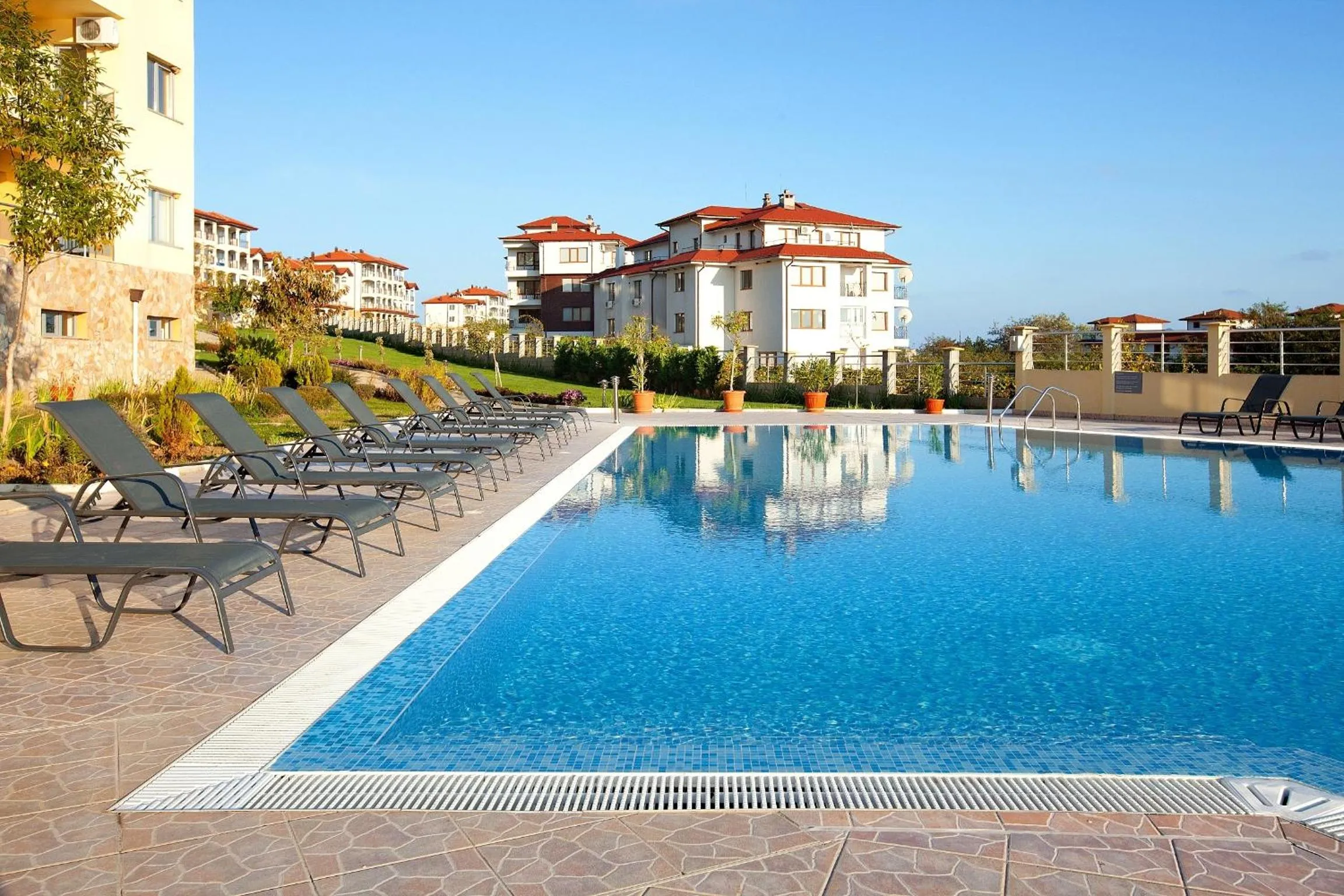 Swimming pool in Byala Panorama Resort