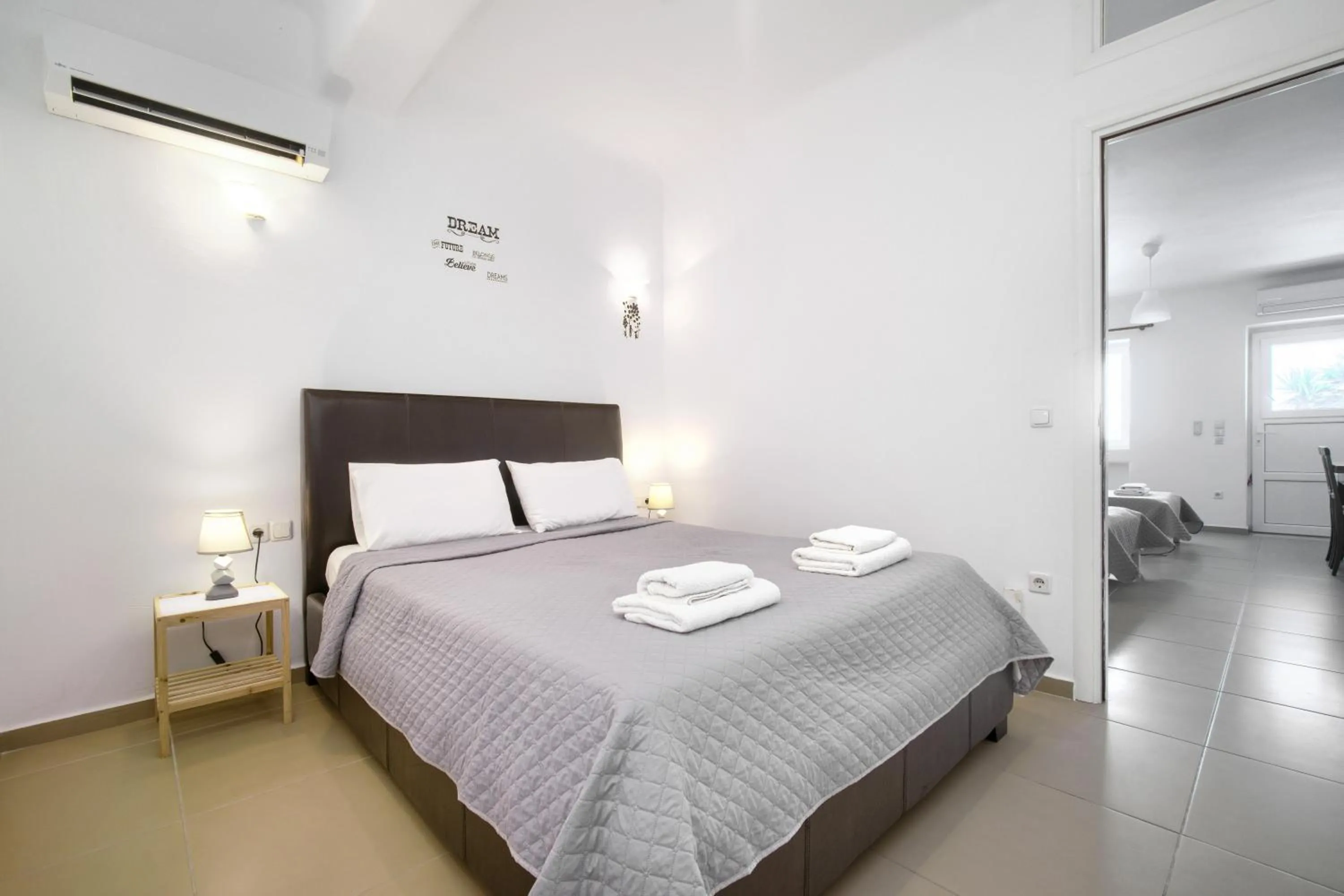 Bedroom, Bed in Anius Apartments