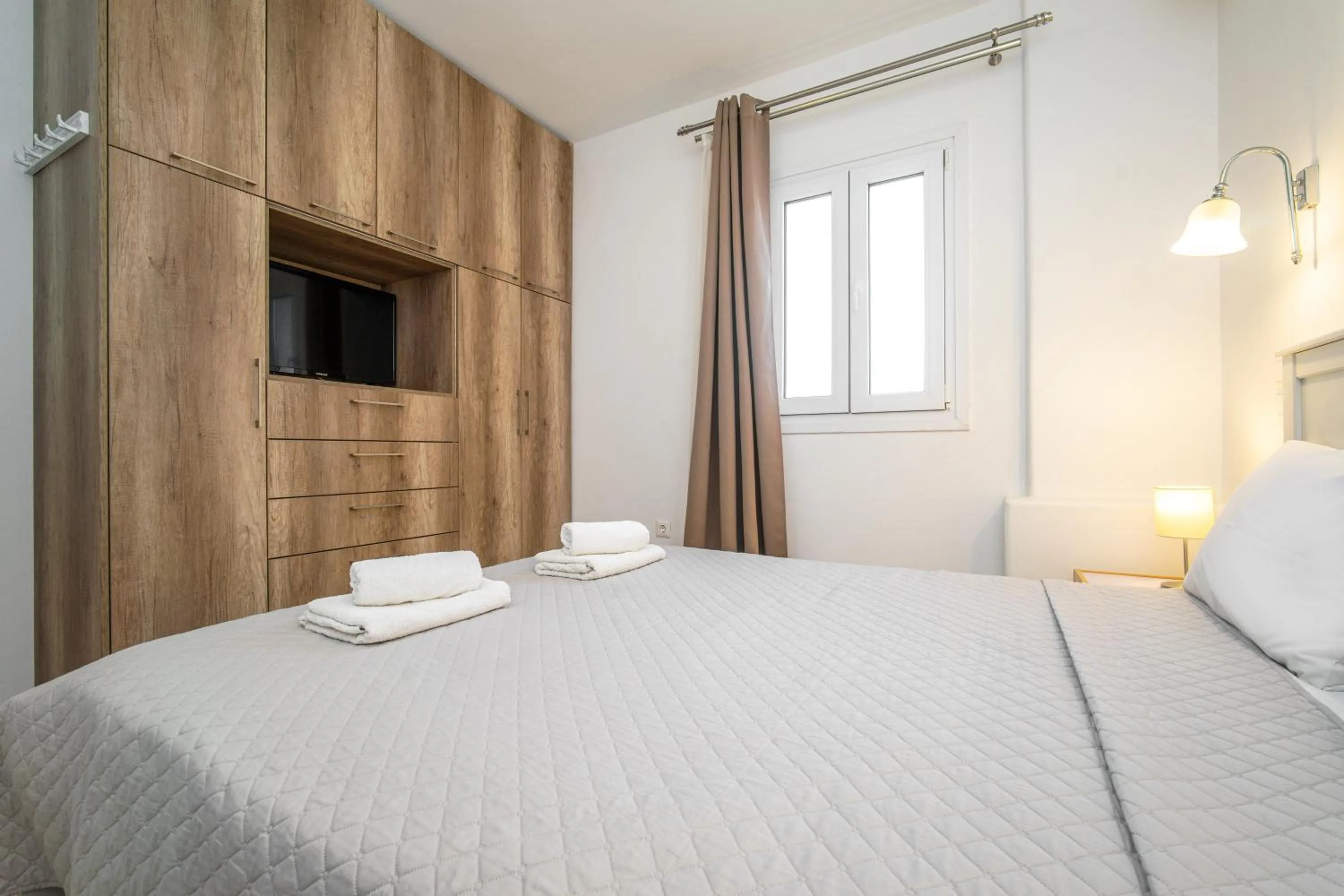 Bedroom, Bed in Anius Apartments
