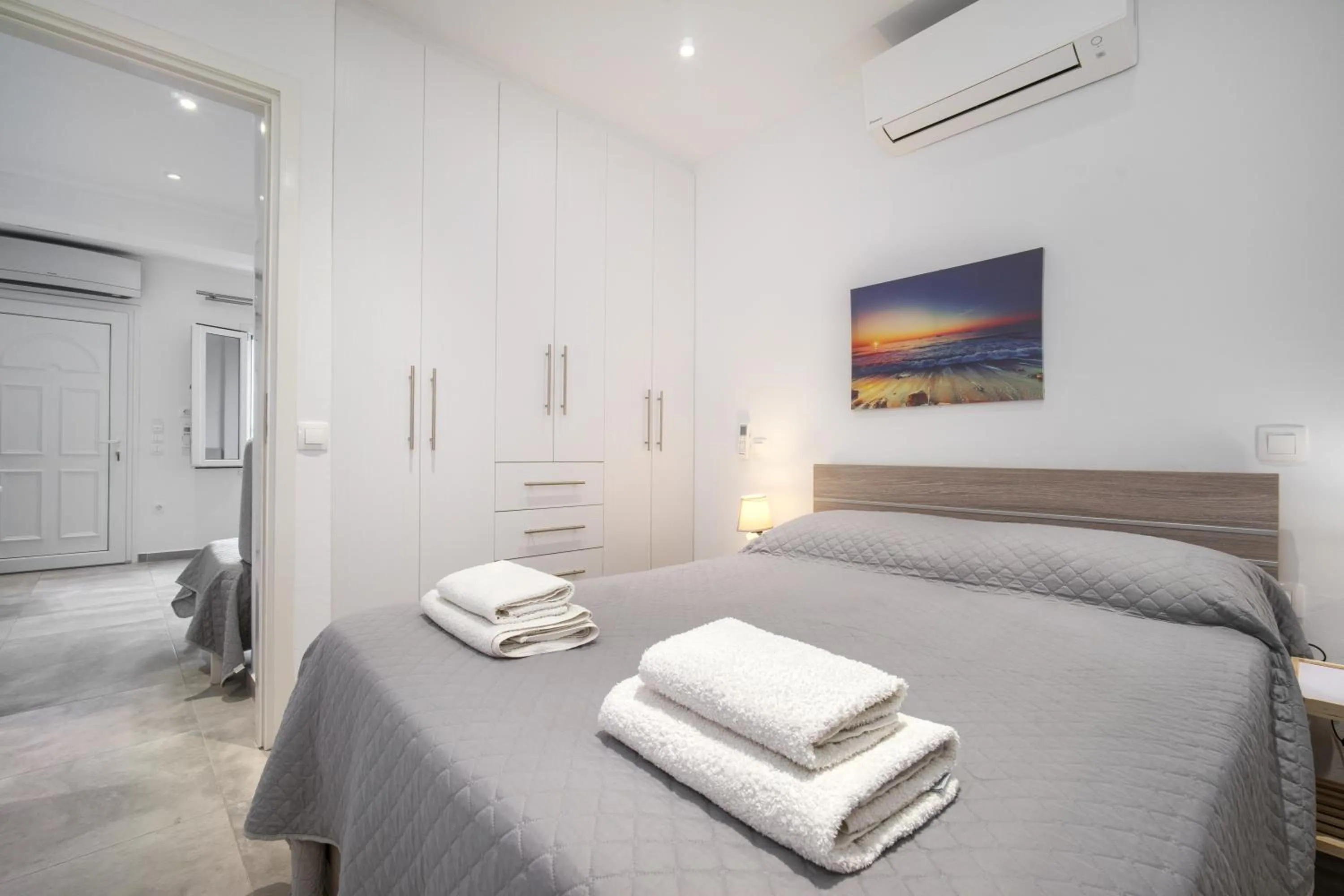 Bedroom, Bed in Anius Apartments