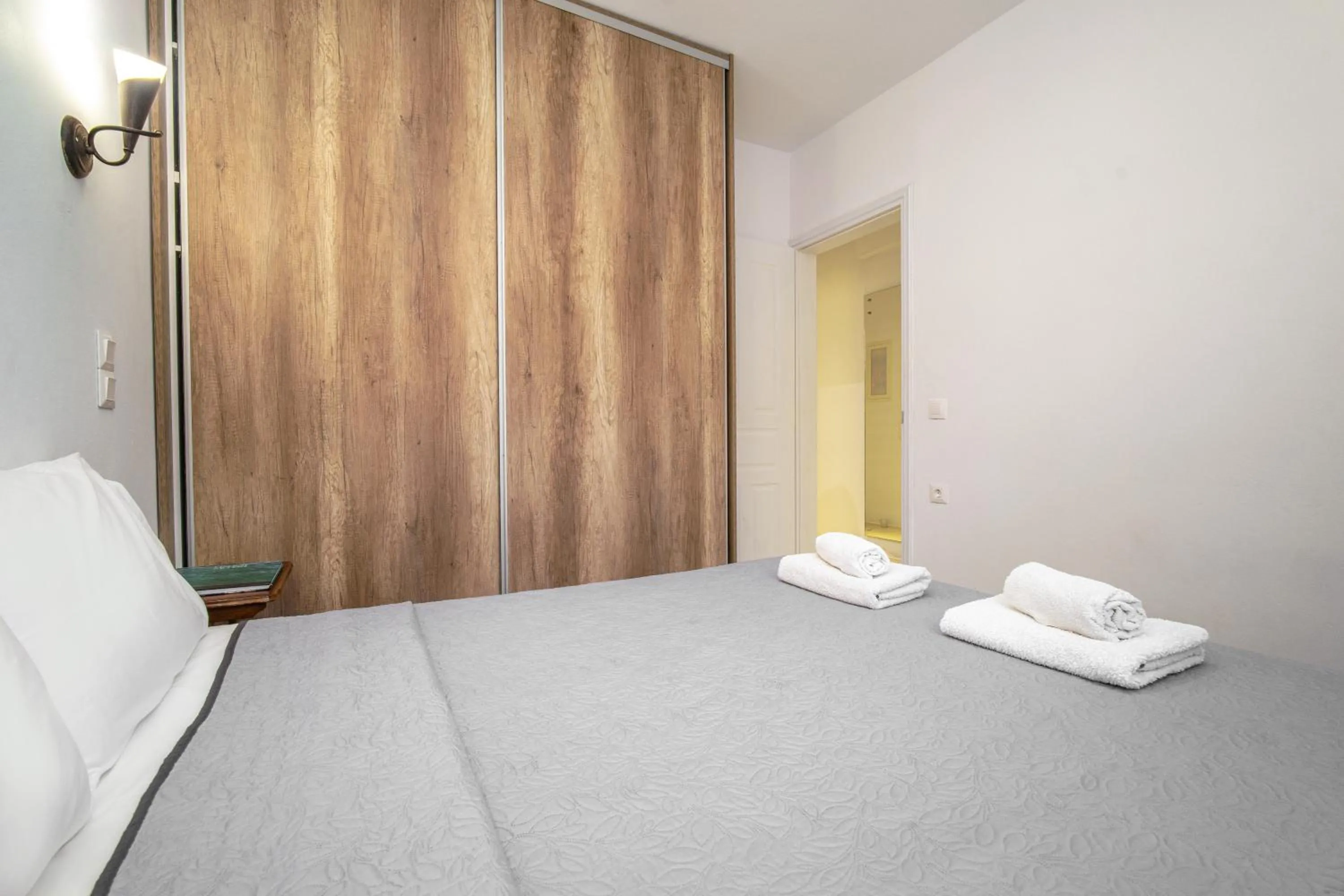 Bedroom, Bed in Anius Apartments