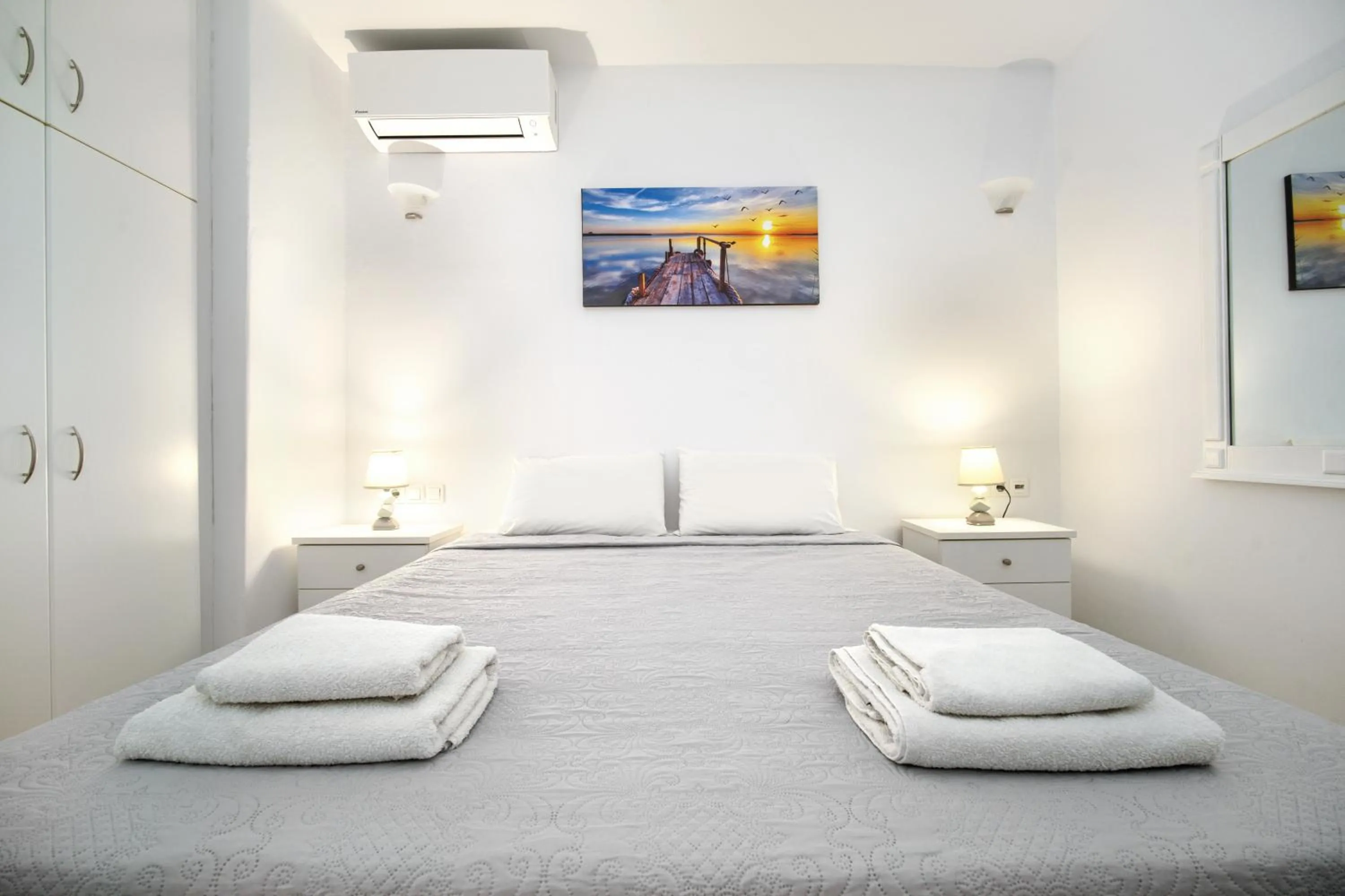 Bedroom, Bed in Anius Apartments