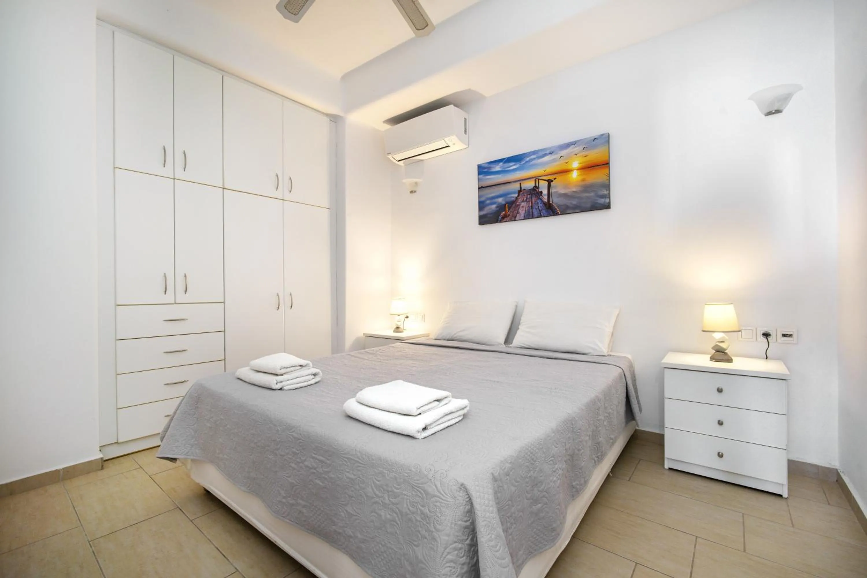 Bedroom, Bed in Anius Apartments