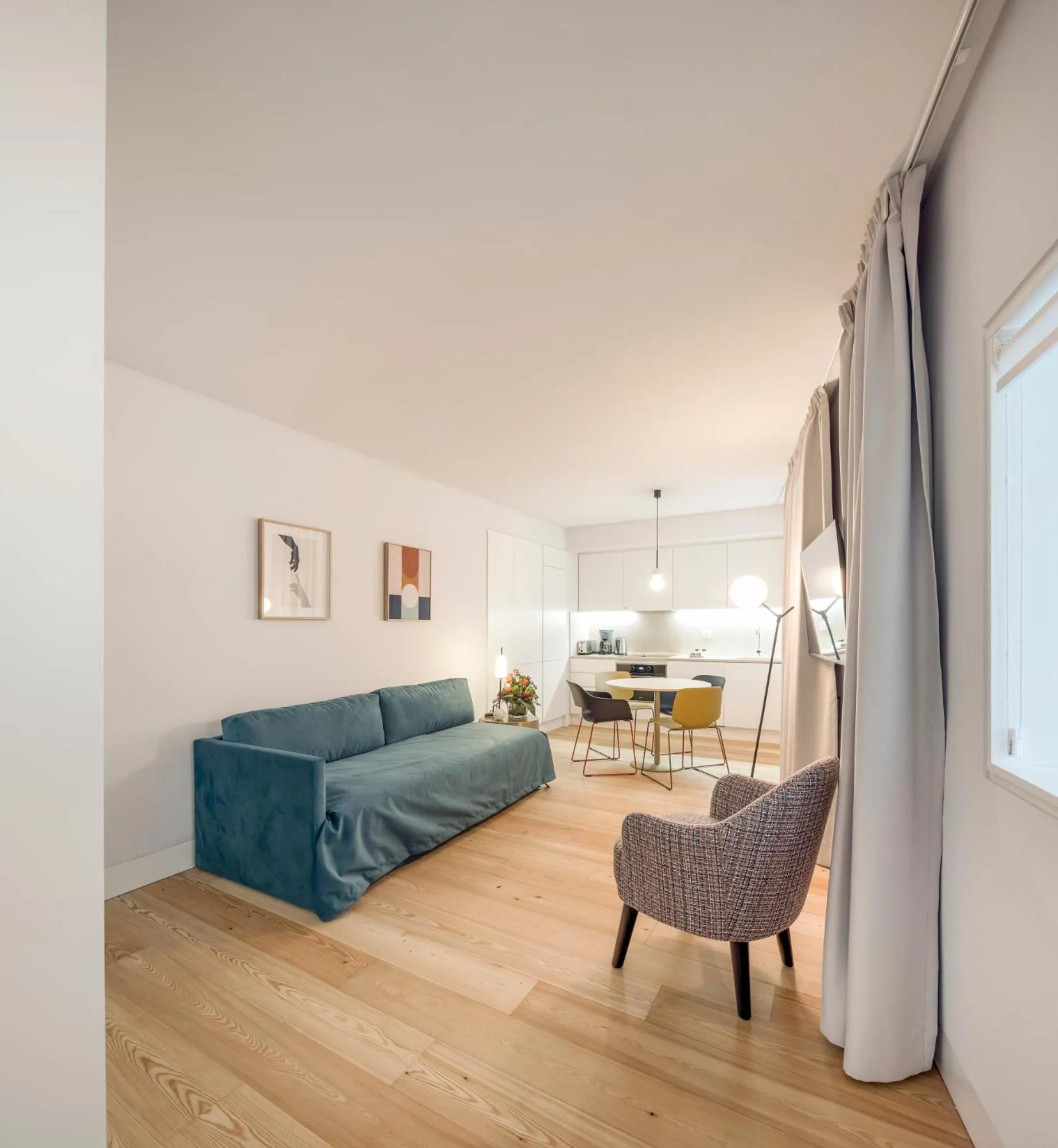 Living room in Lisbon Serviced Apartments - Mouraria