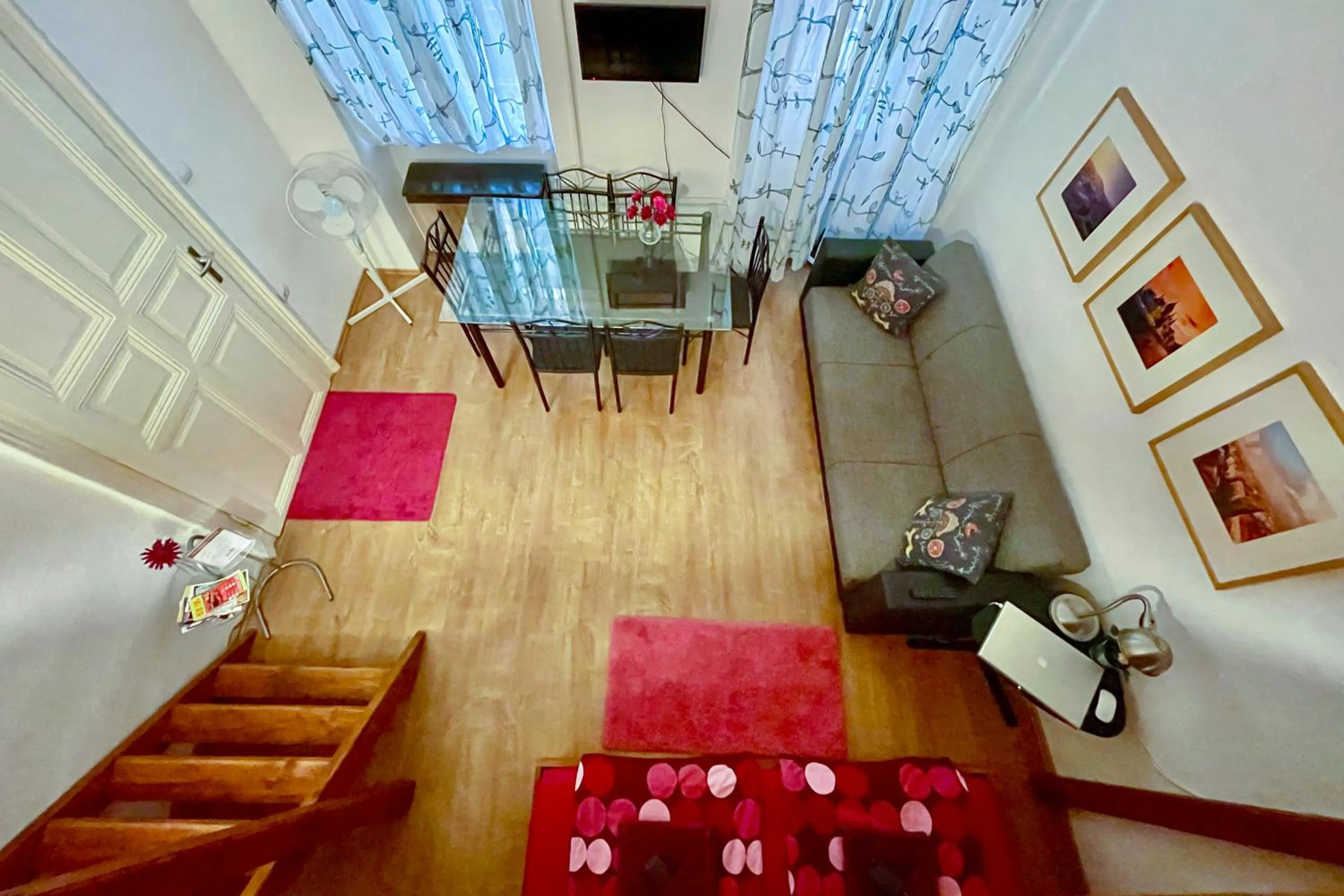 Living room in La Stella di Budapest