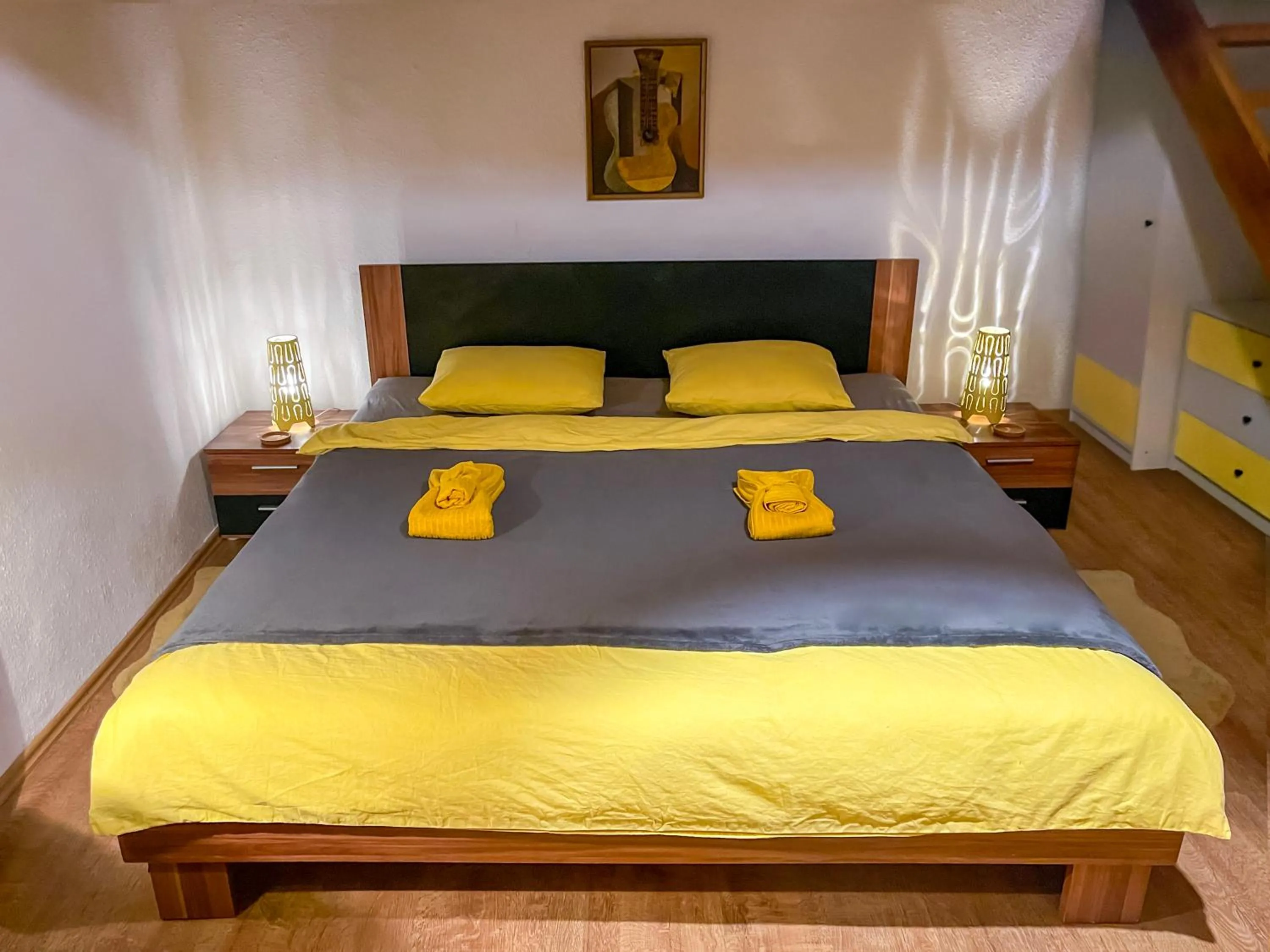 Bed in La Stella di Budapest