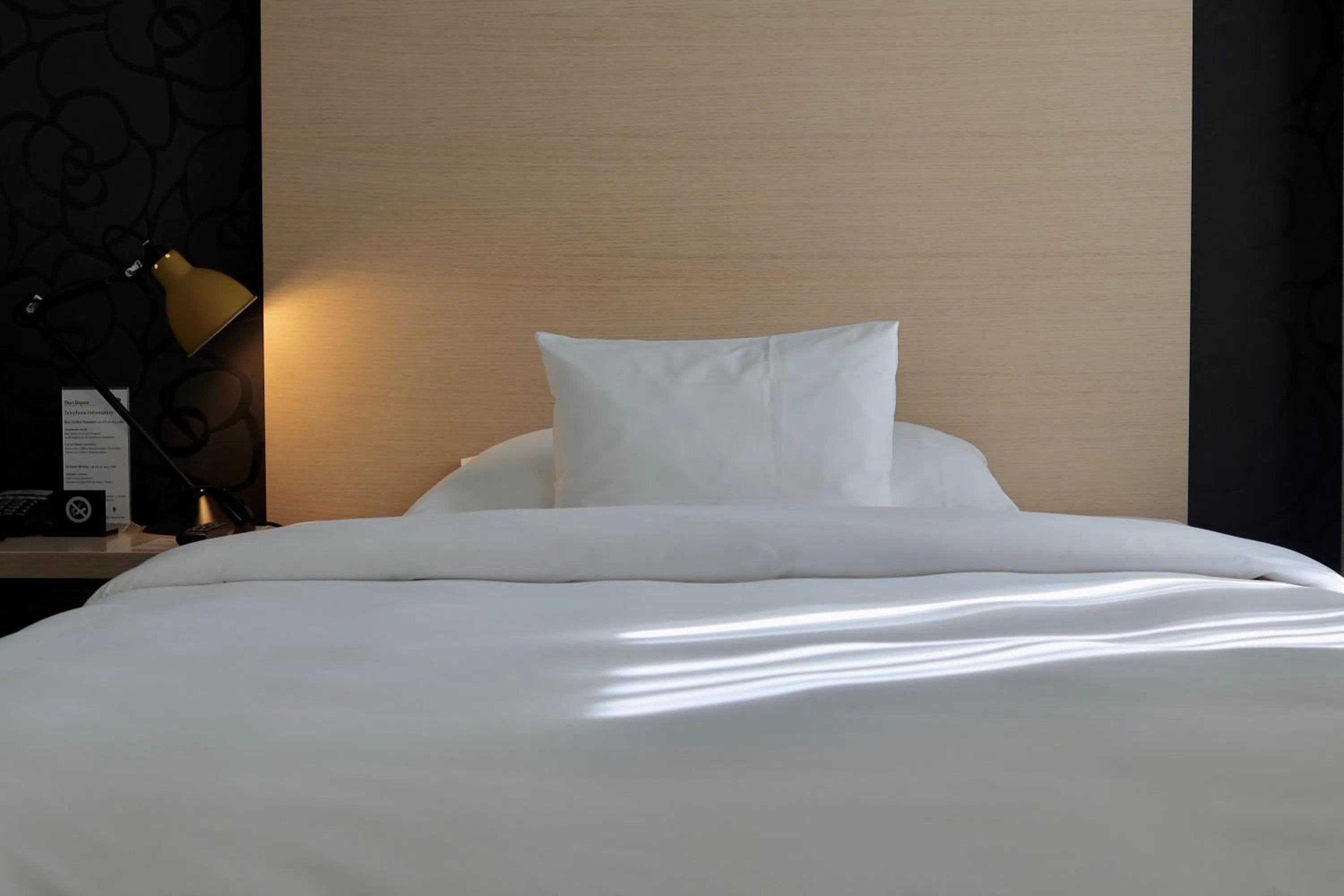 Bed in Hotel Mon Repos