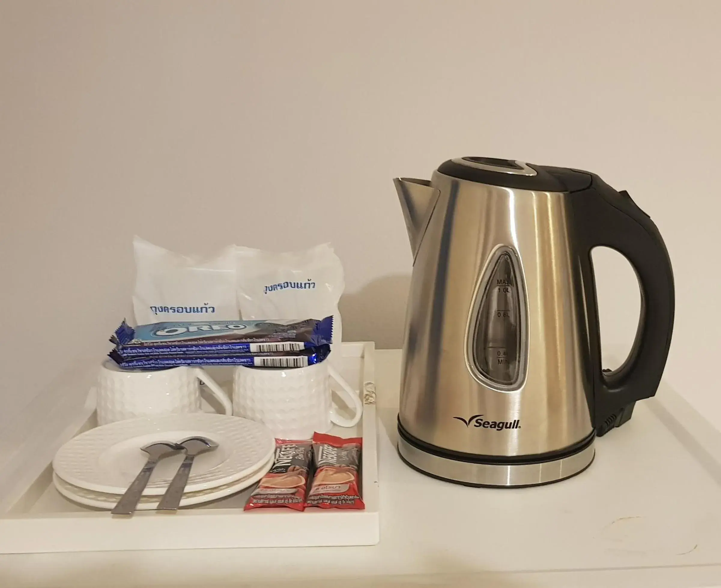 Coffee/tea facilities in Sena House Lamlukka Klong2 Coffee/tea facilities in Sena House Lamlukka Klong2