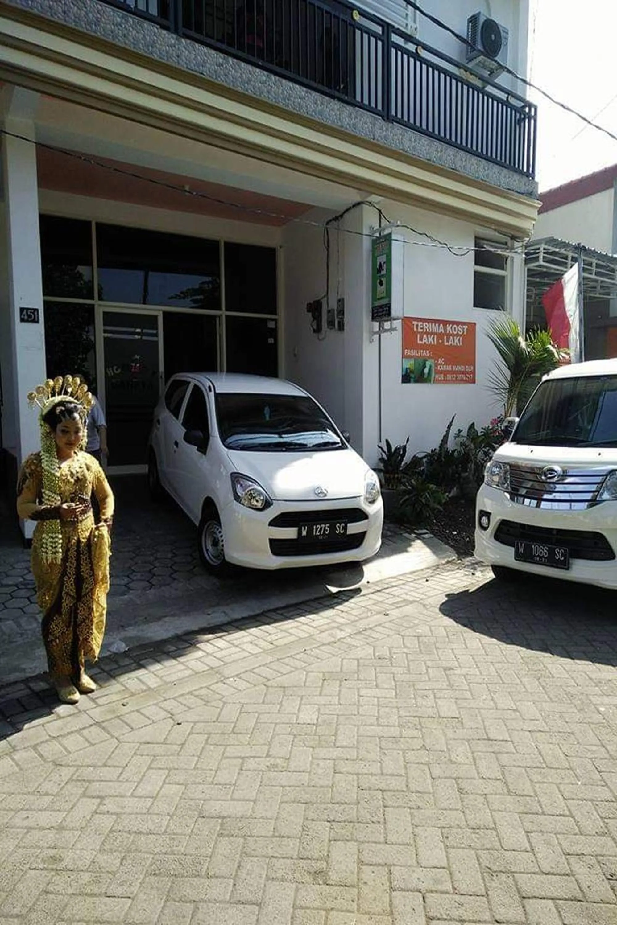 Parking in Ganeta Homestay Syariah