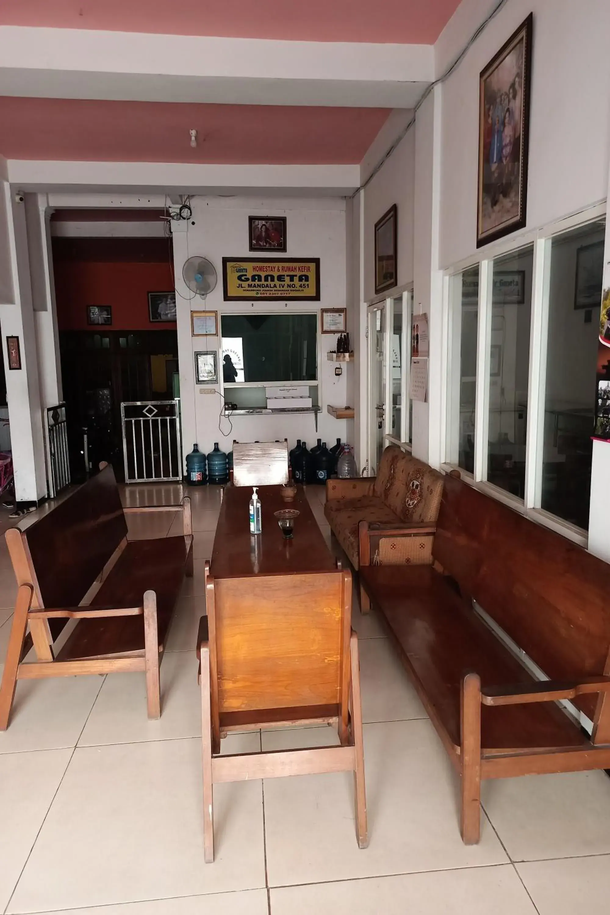 Lobby or reception in Ganeta Homestay Syariah Lobby or reception in Ganeta Homestay Syariah