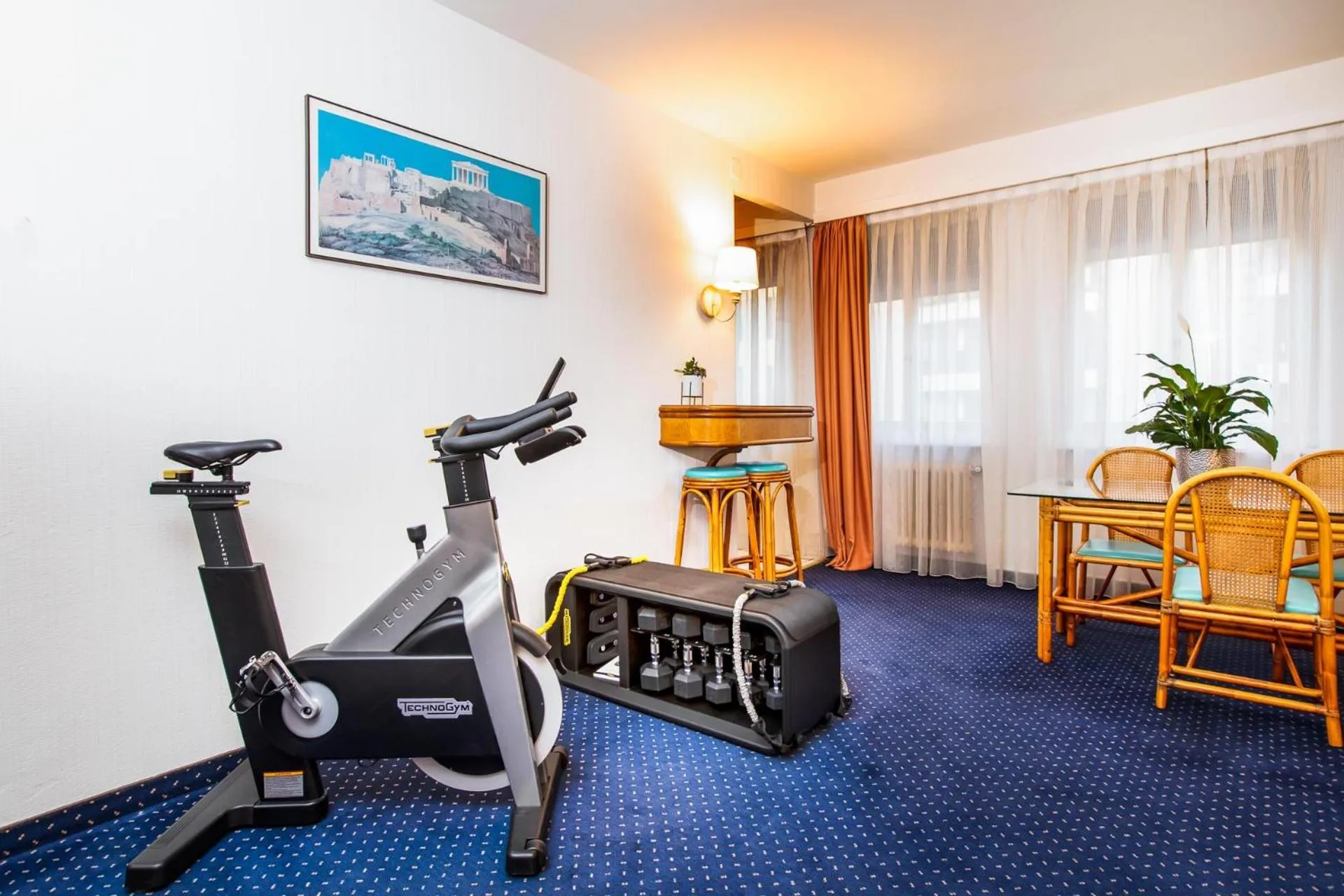 Fitness centre/facilities in Hotel Sagitta