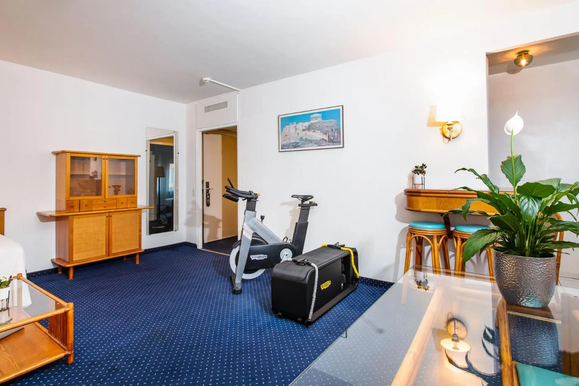 Fitness centre/facilities in Hotel Sagitta